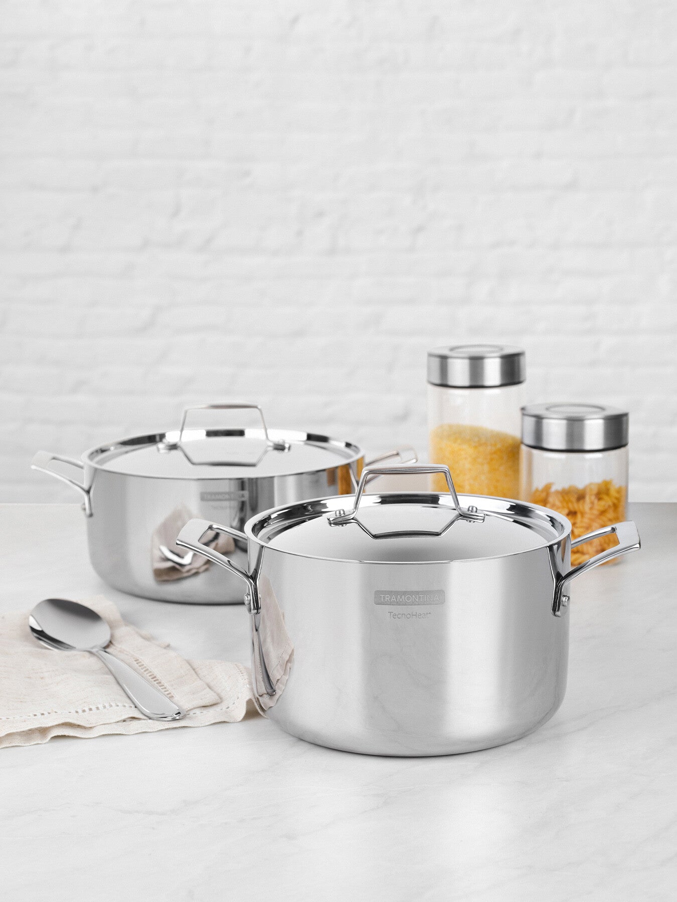 Grano Tri-Ply Stainless Steel Deep Casserole 3.8L