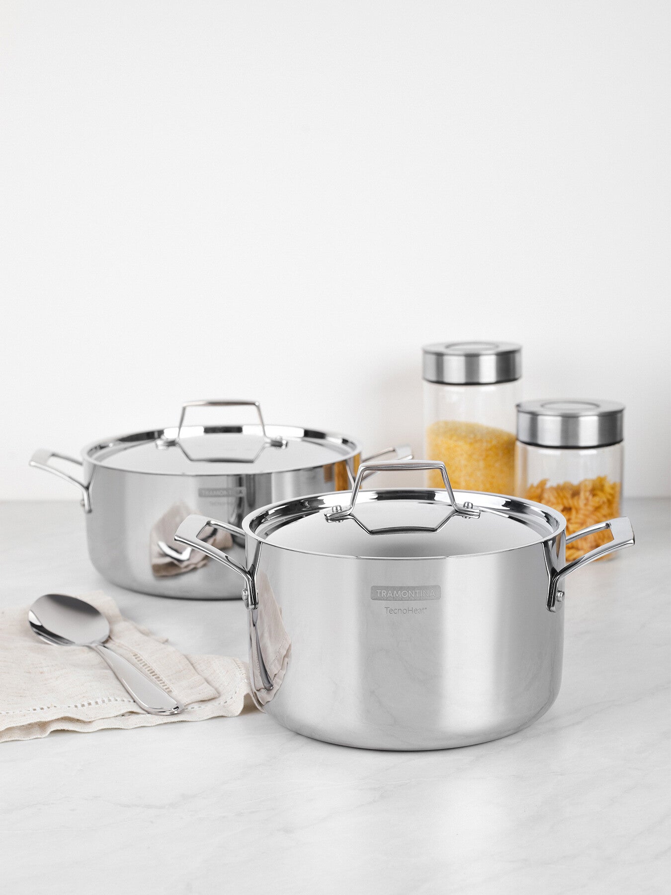 Grano Tri-Ply Stainless Steel Stock Pot 7.7L