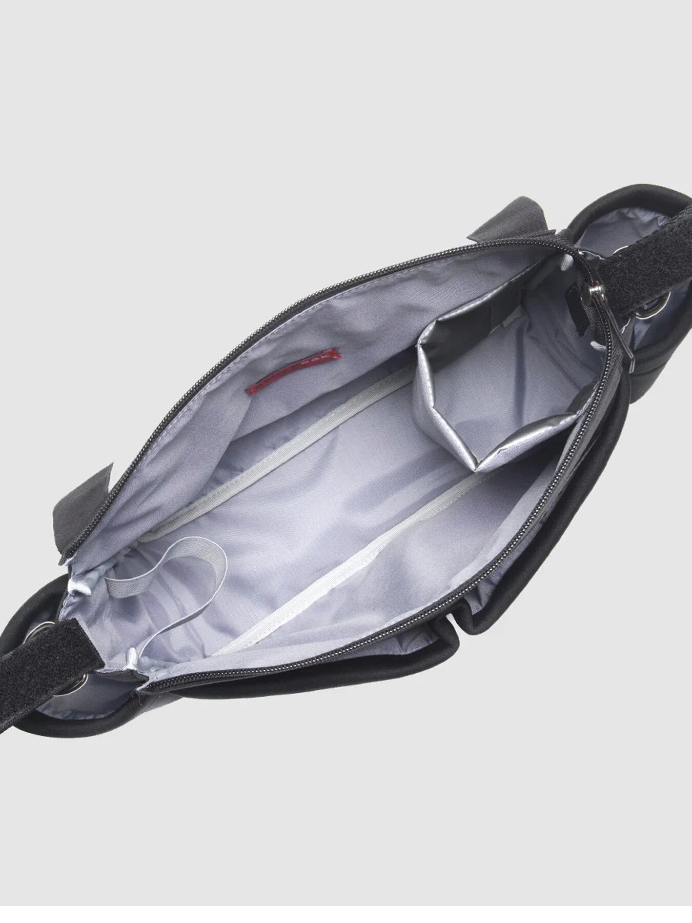 Stroller Organiser Luxe Black Silver
