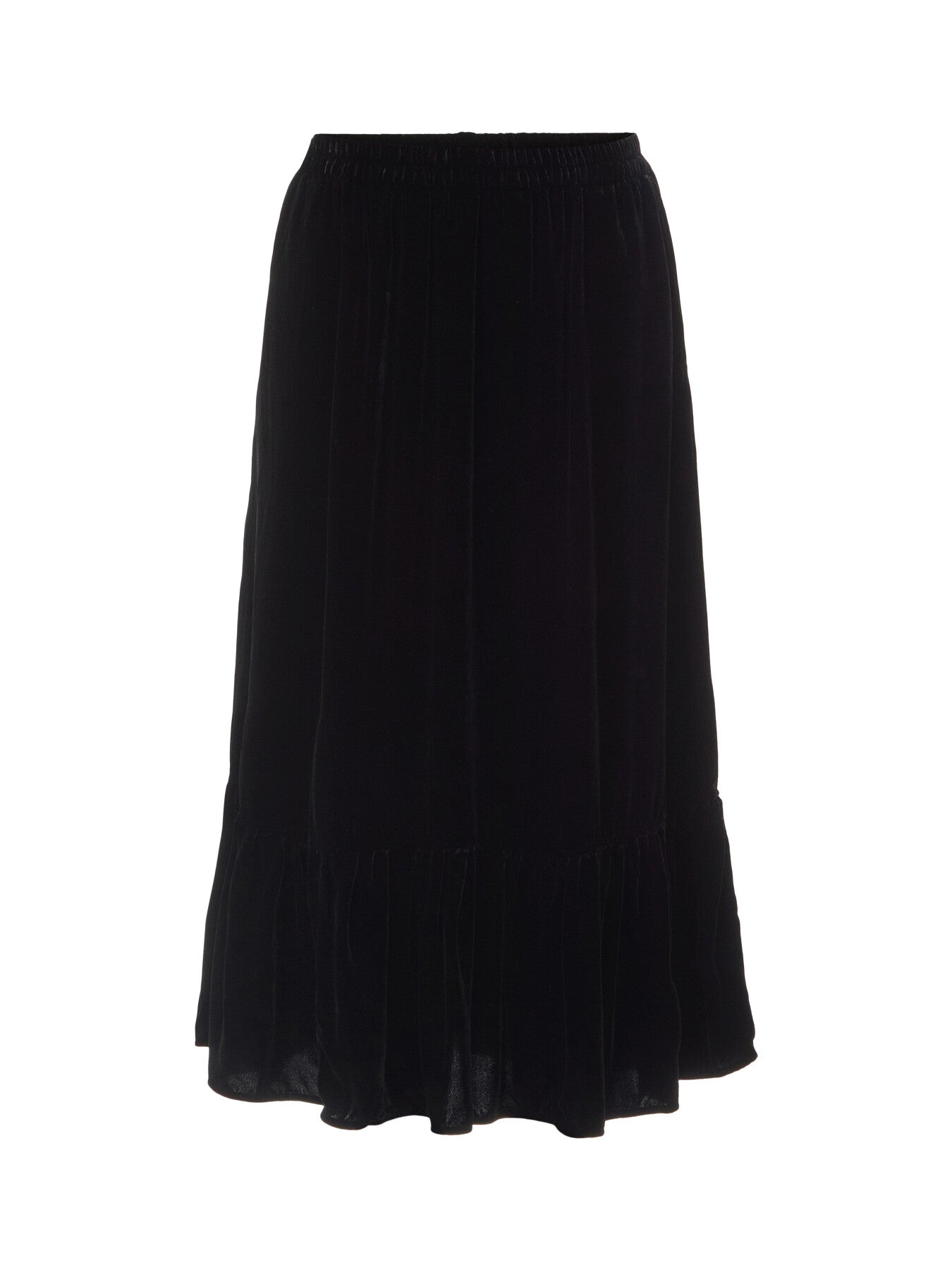 Velvet Maxi Skirt