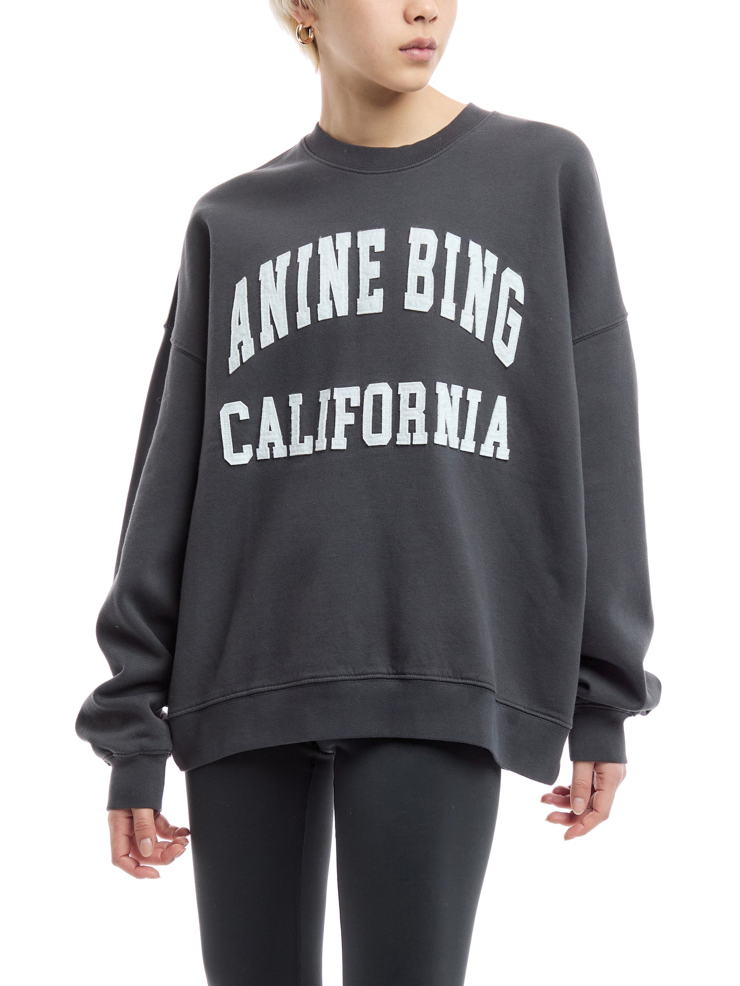 Miles Branded-Print Cotton Sweatshirt