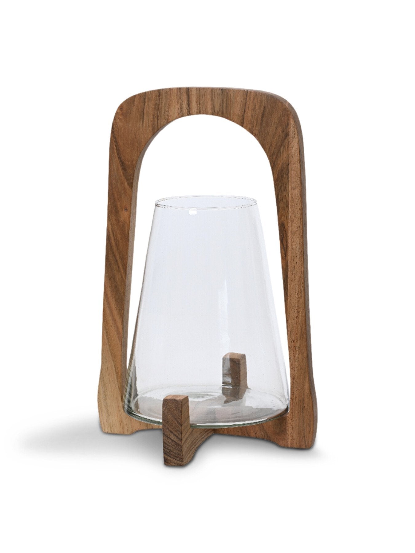 Mango Wood Lantern