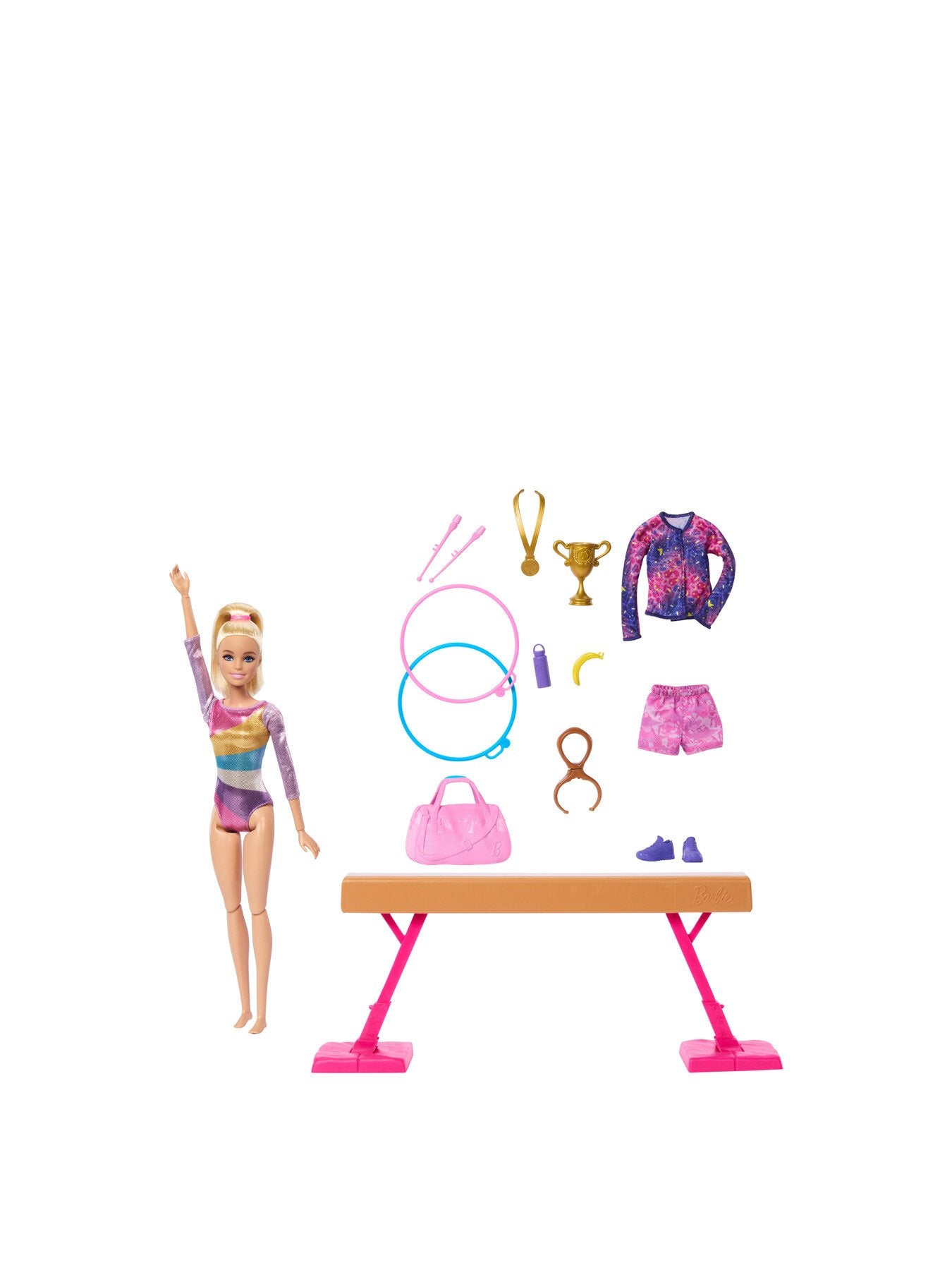 Barbie Gymnastics Playset and Doll