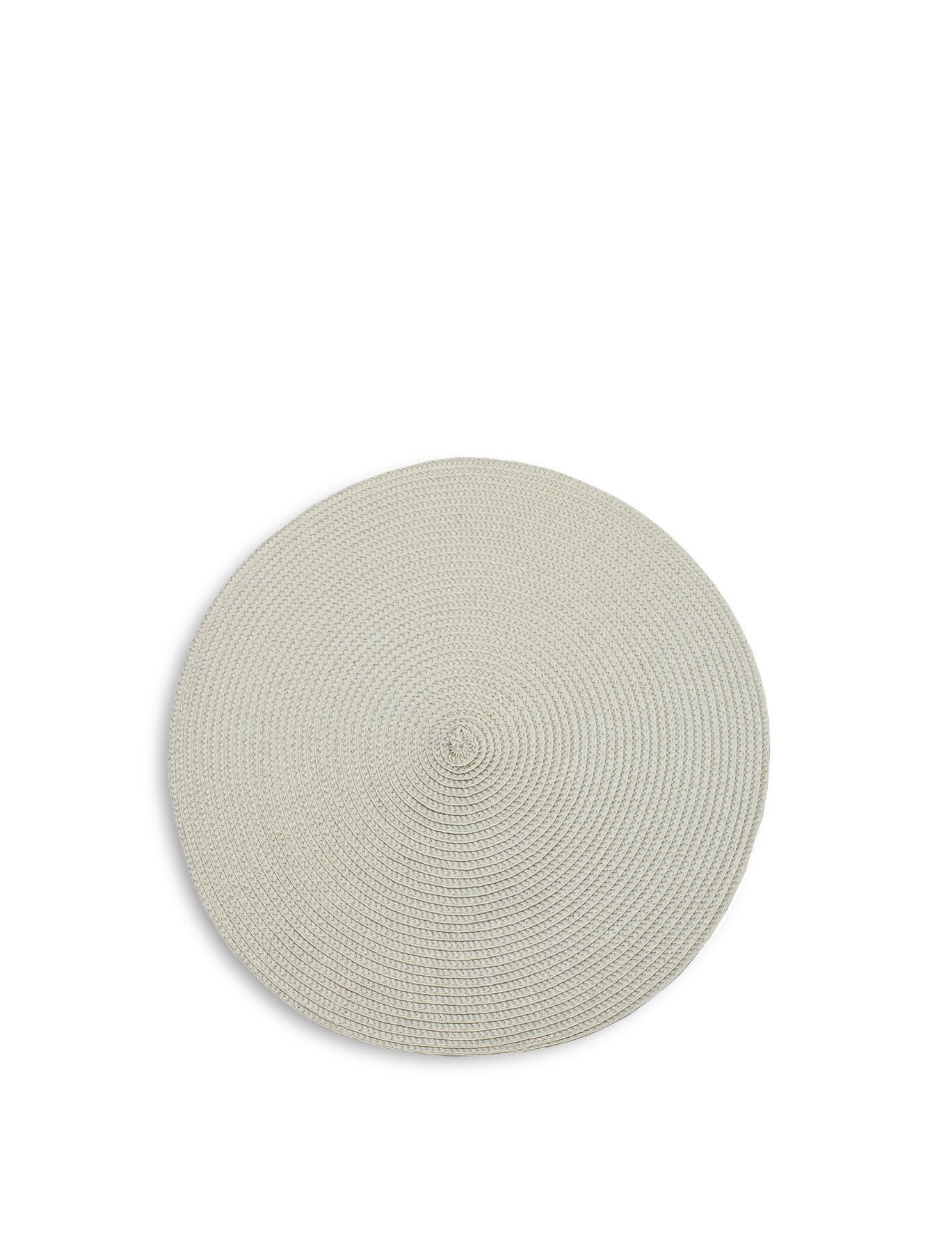 Circular ribbed placemat
