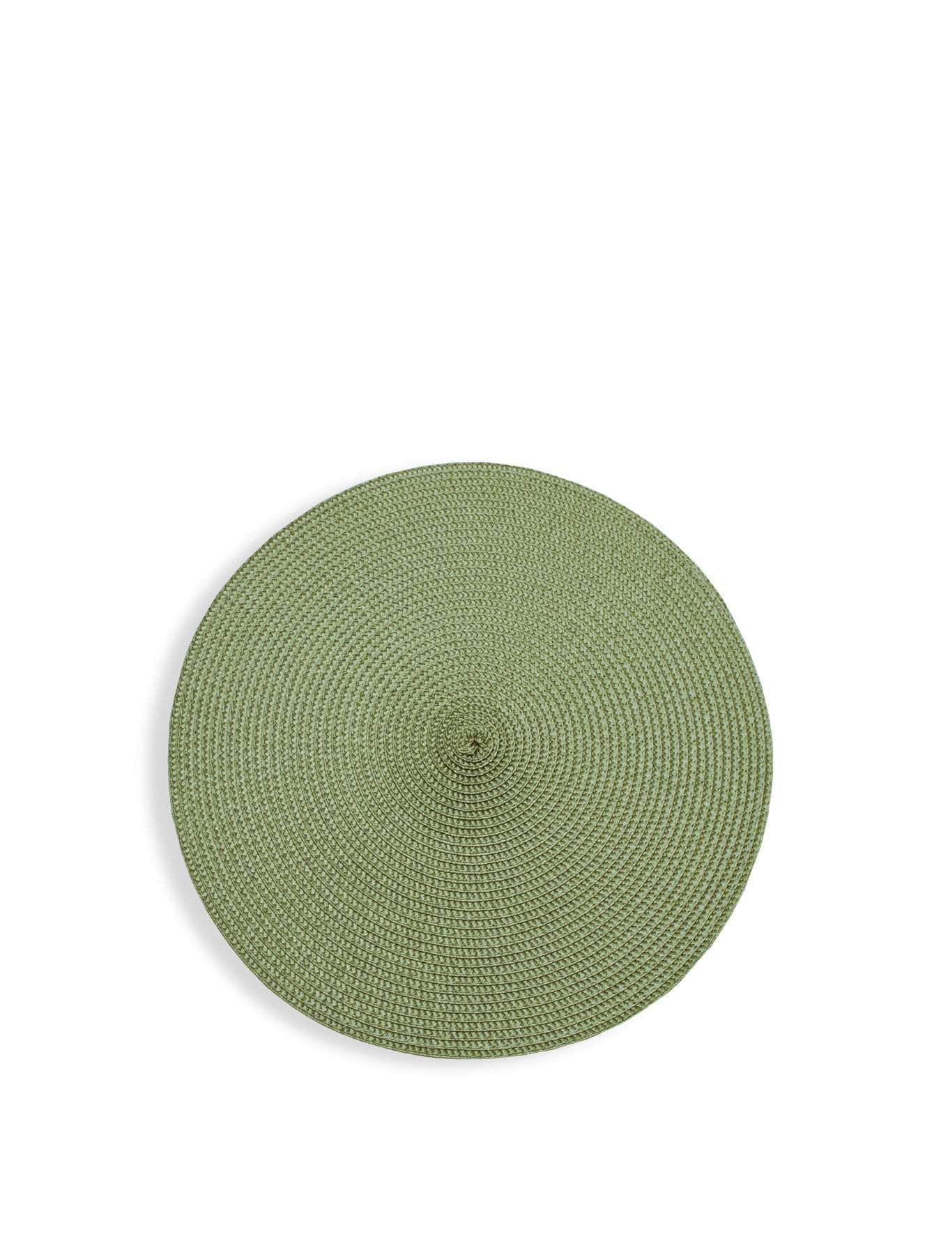 Circular ribbed placemat