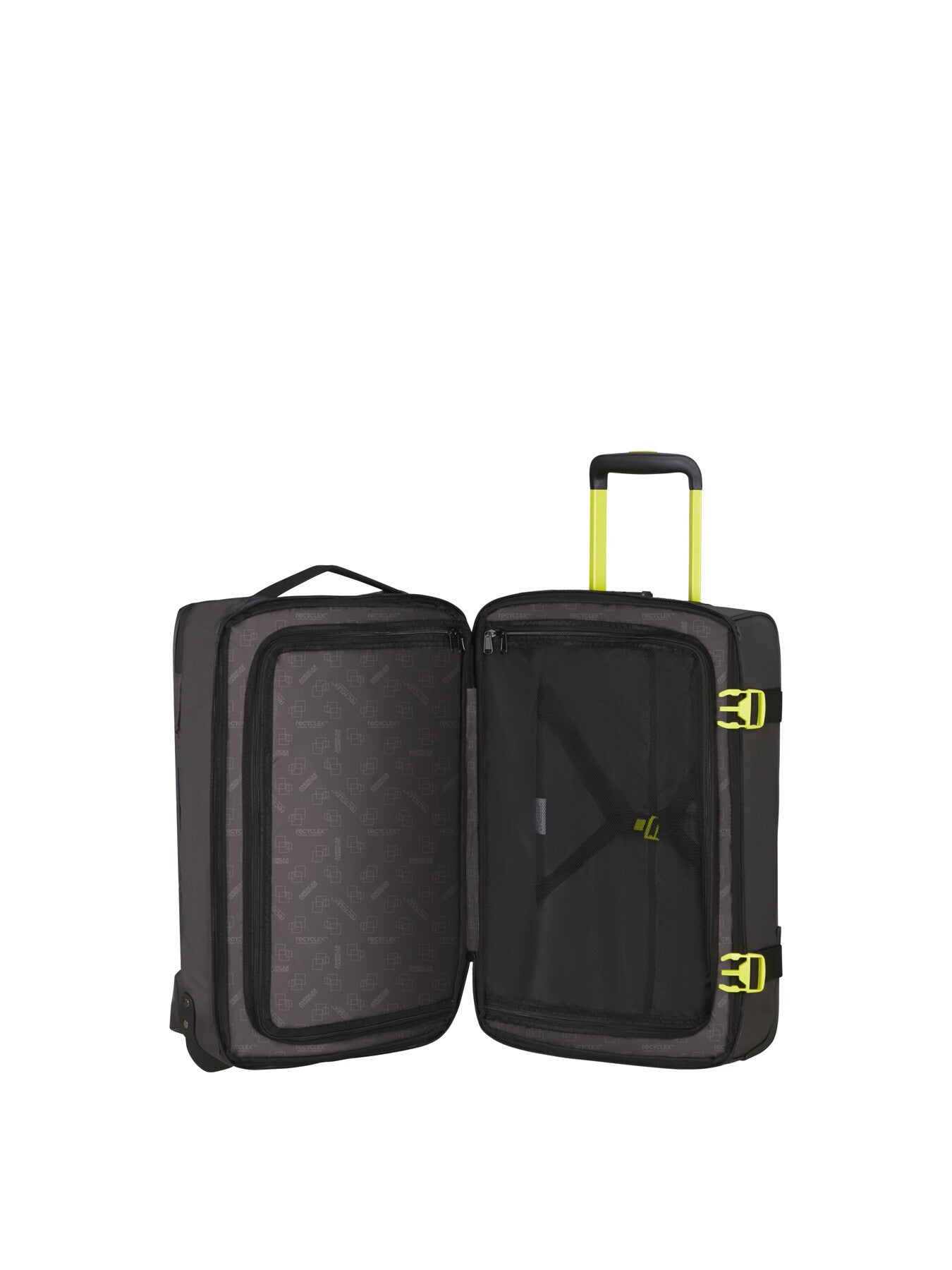 Urban Track Duffle Lime Coated Black 55 cm