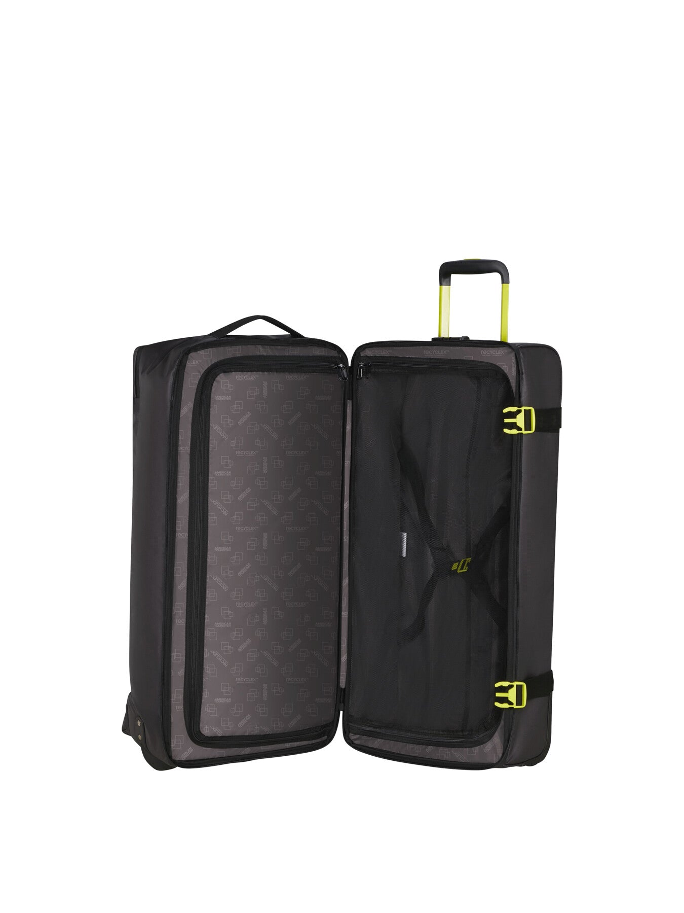 Urban Track DuffleWH L Coated BlackLime 78.5 cm