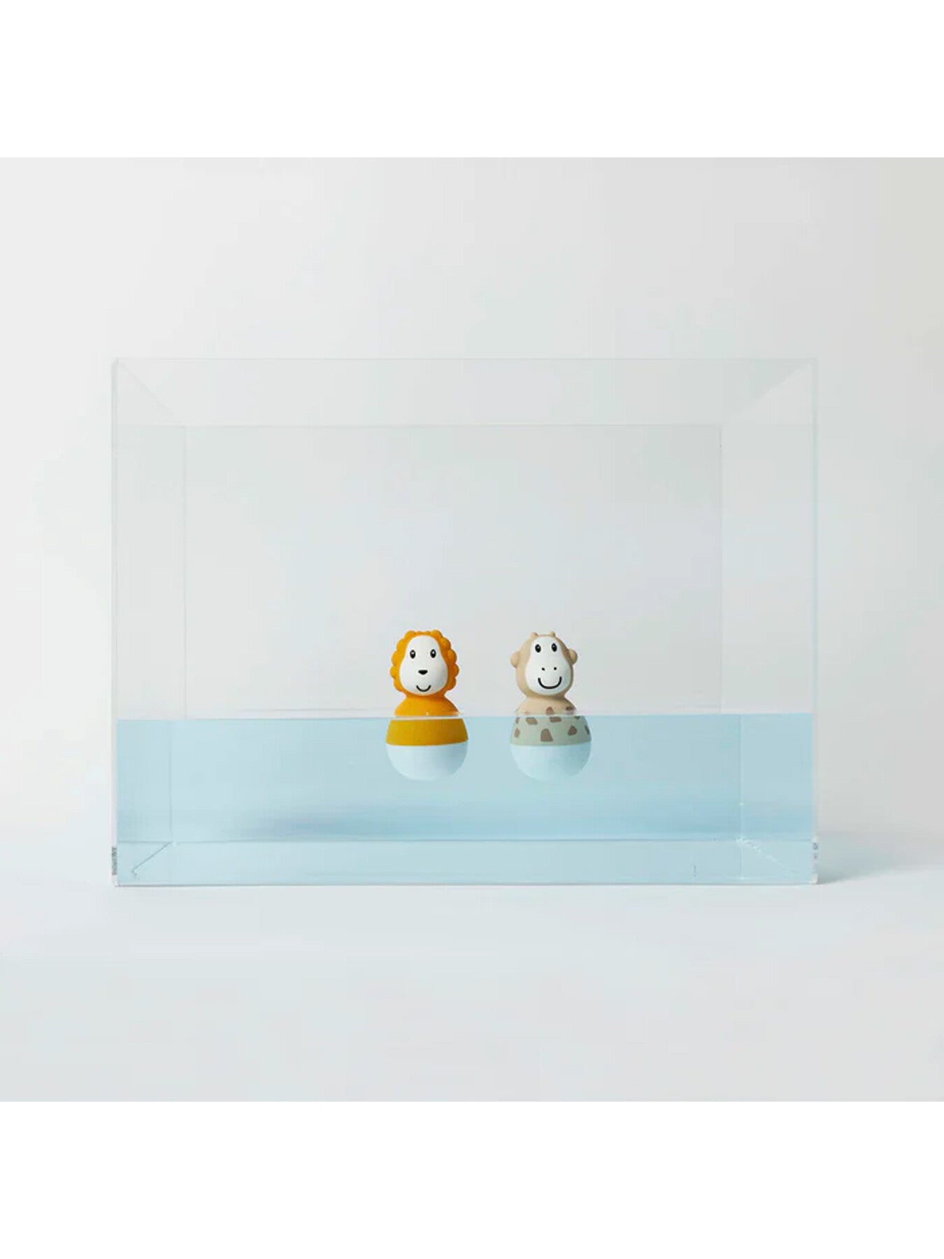 Bathtime Wobblers Lion and Giraffe