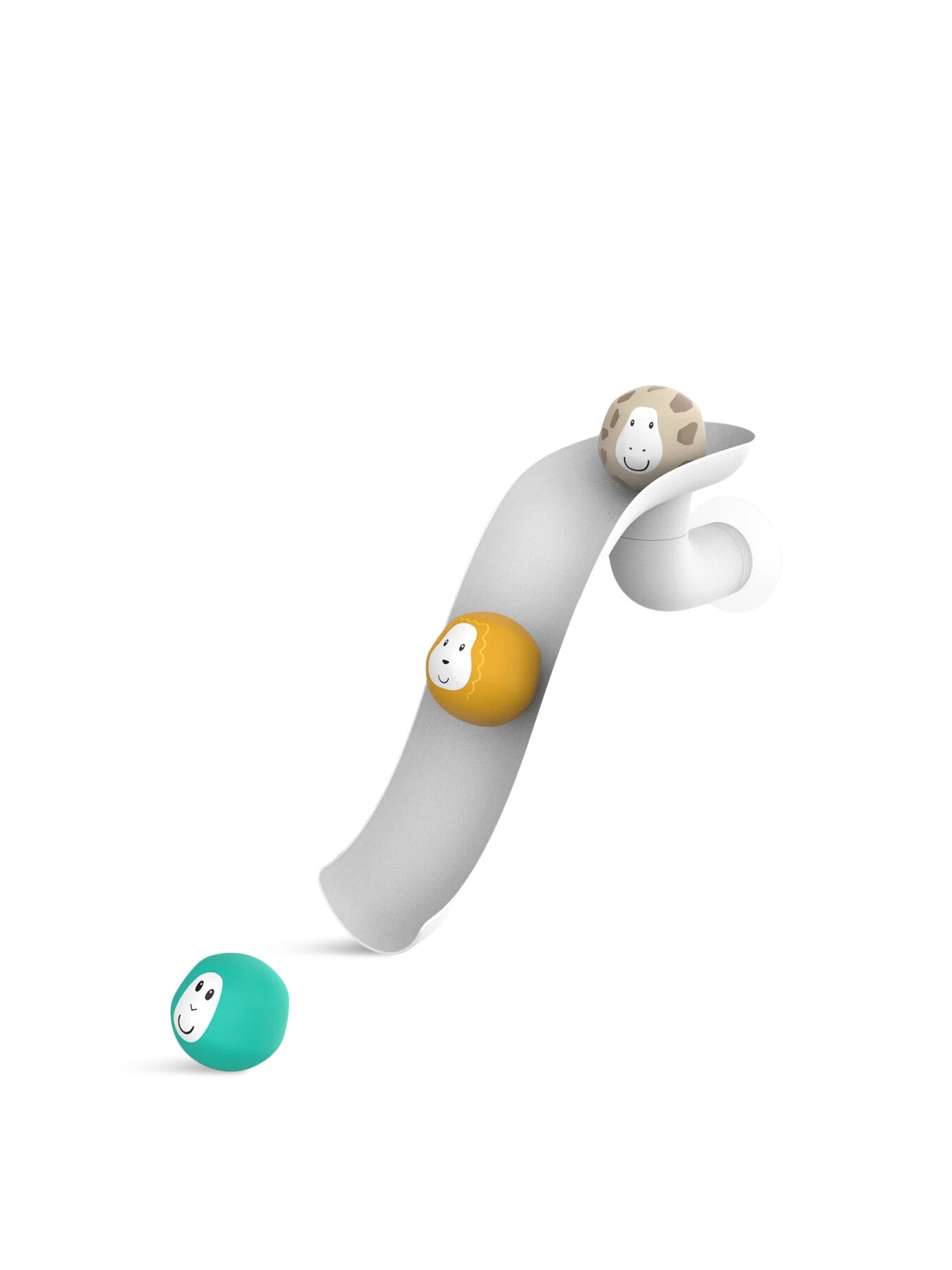 Bathtime Slide Set White