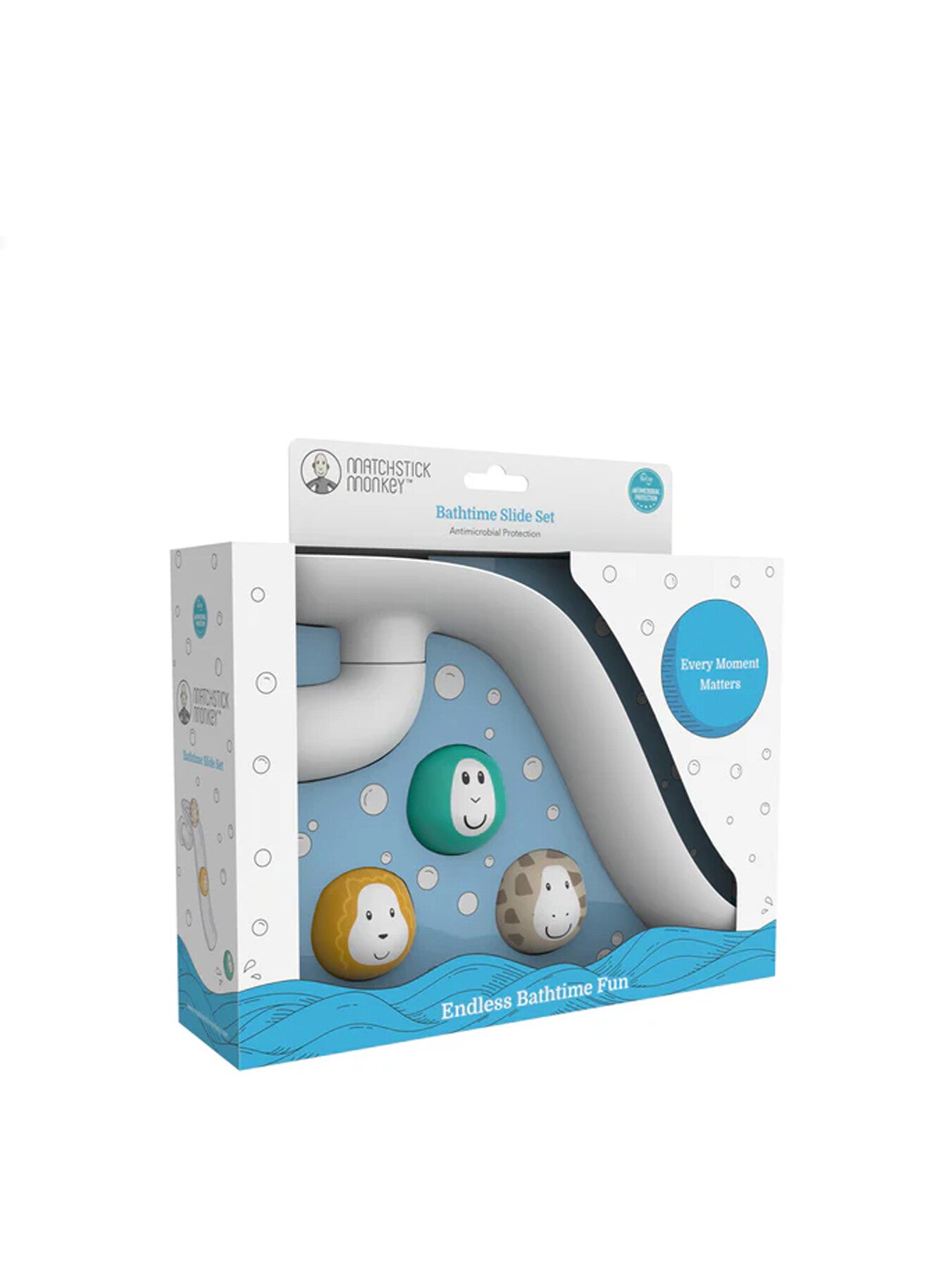 Bathtime Slide Set White