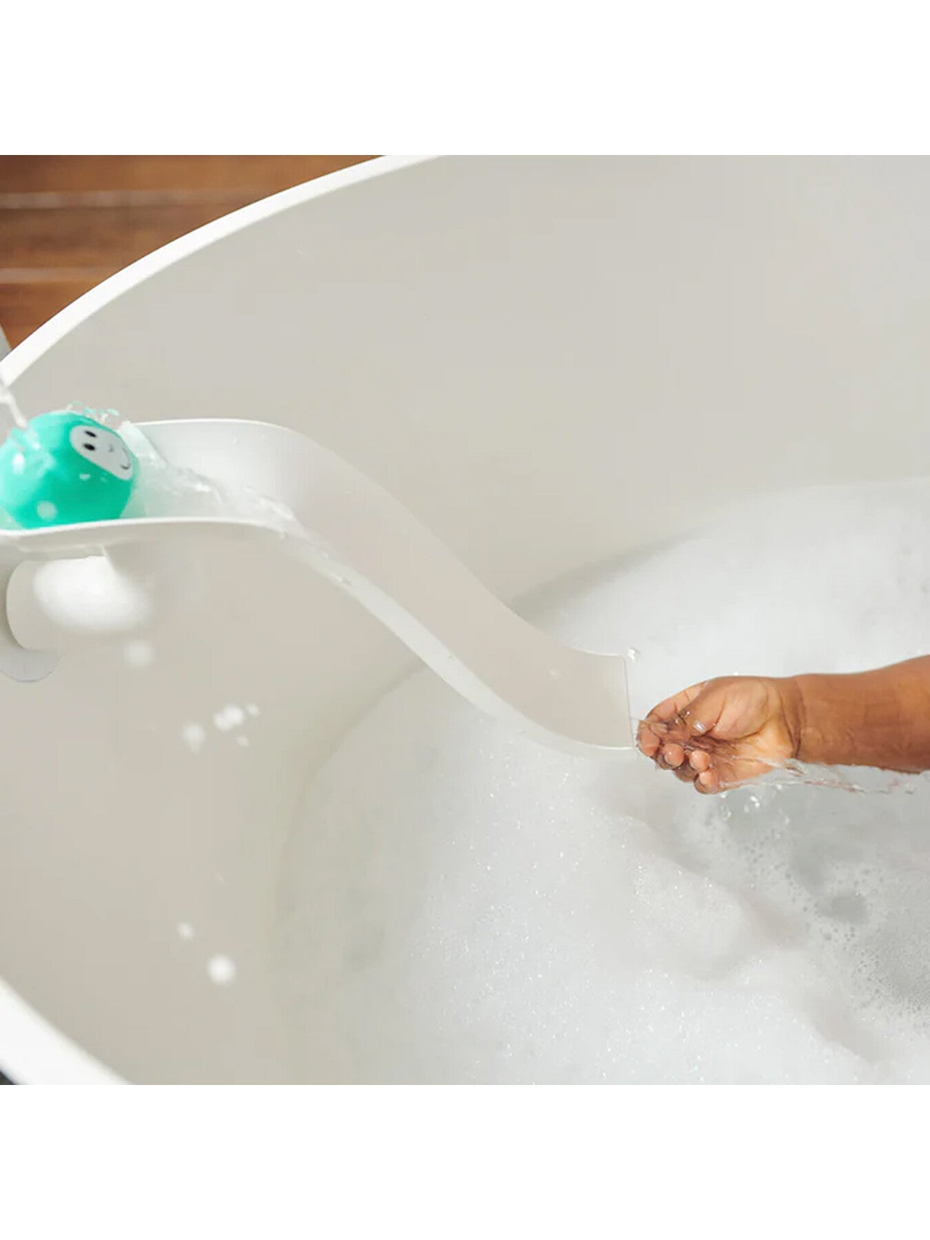 Bathtime Slide Set White