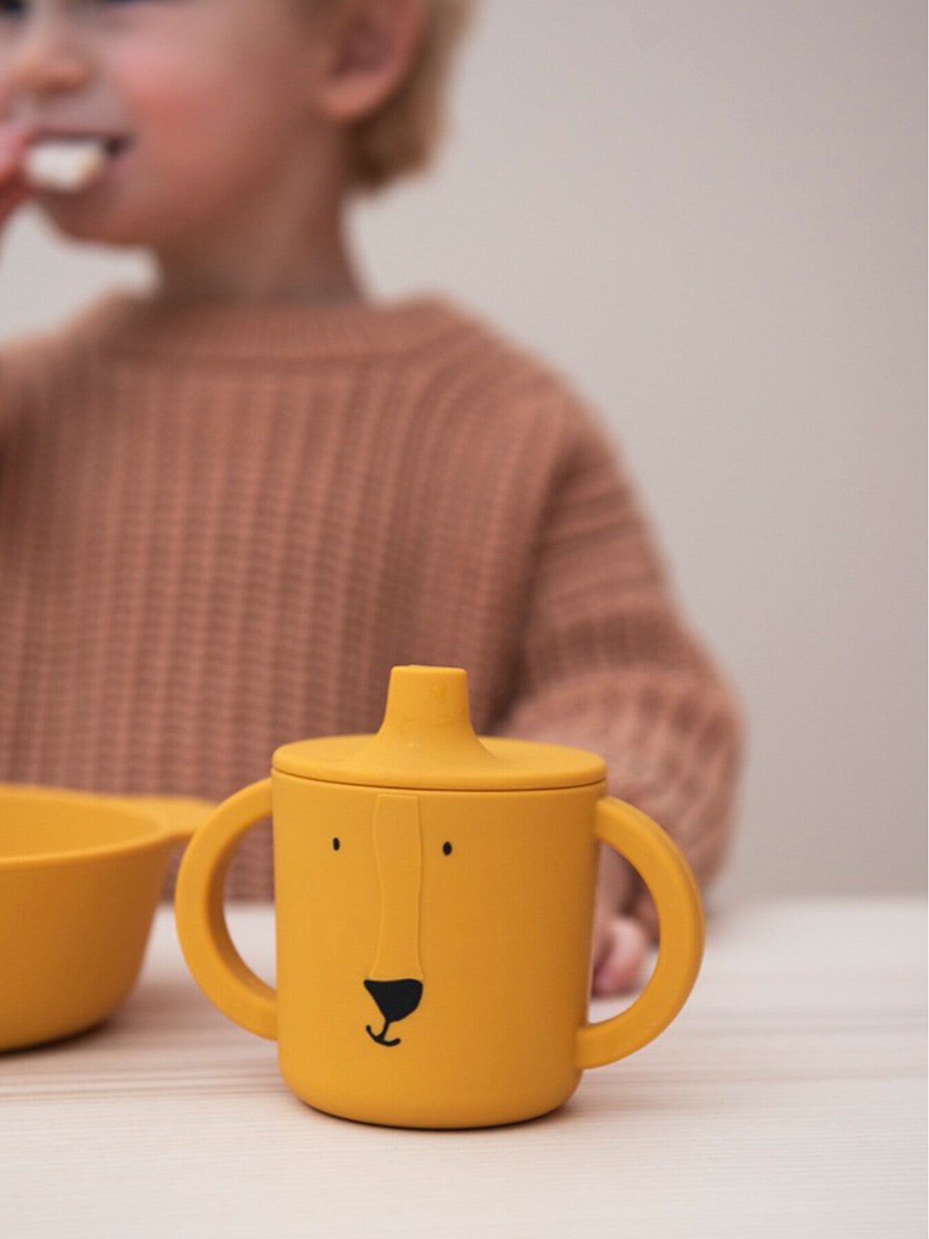 Mr Lion Silicone Sippy Cup