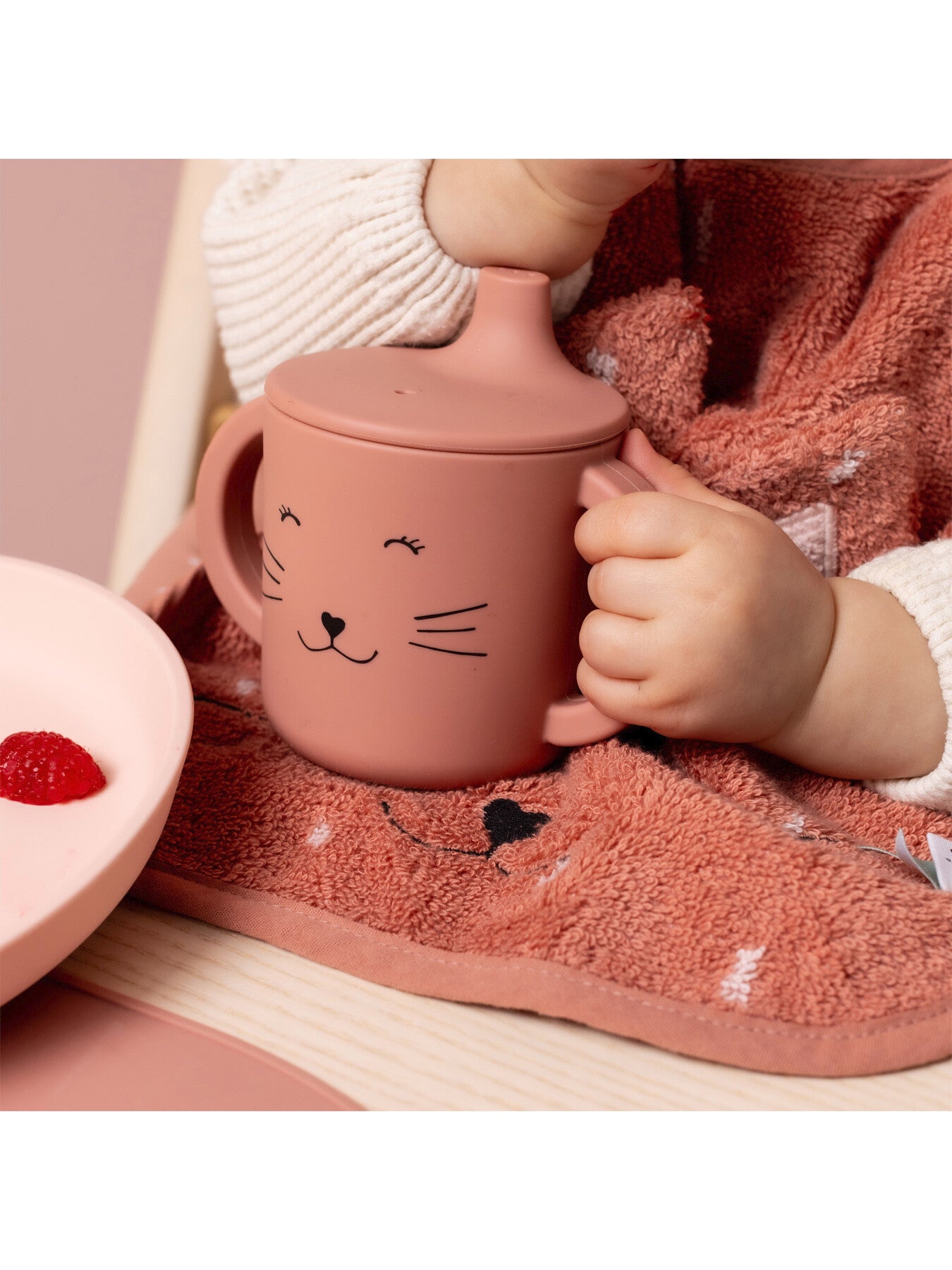 Mrs Cat Silicone Sippy Cup