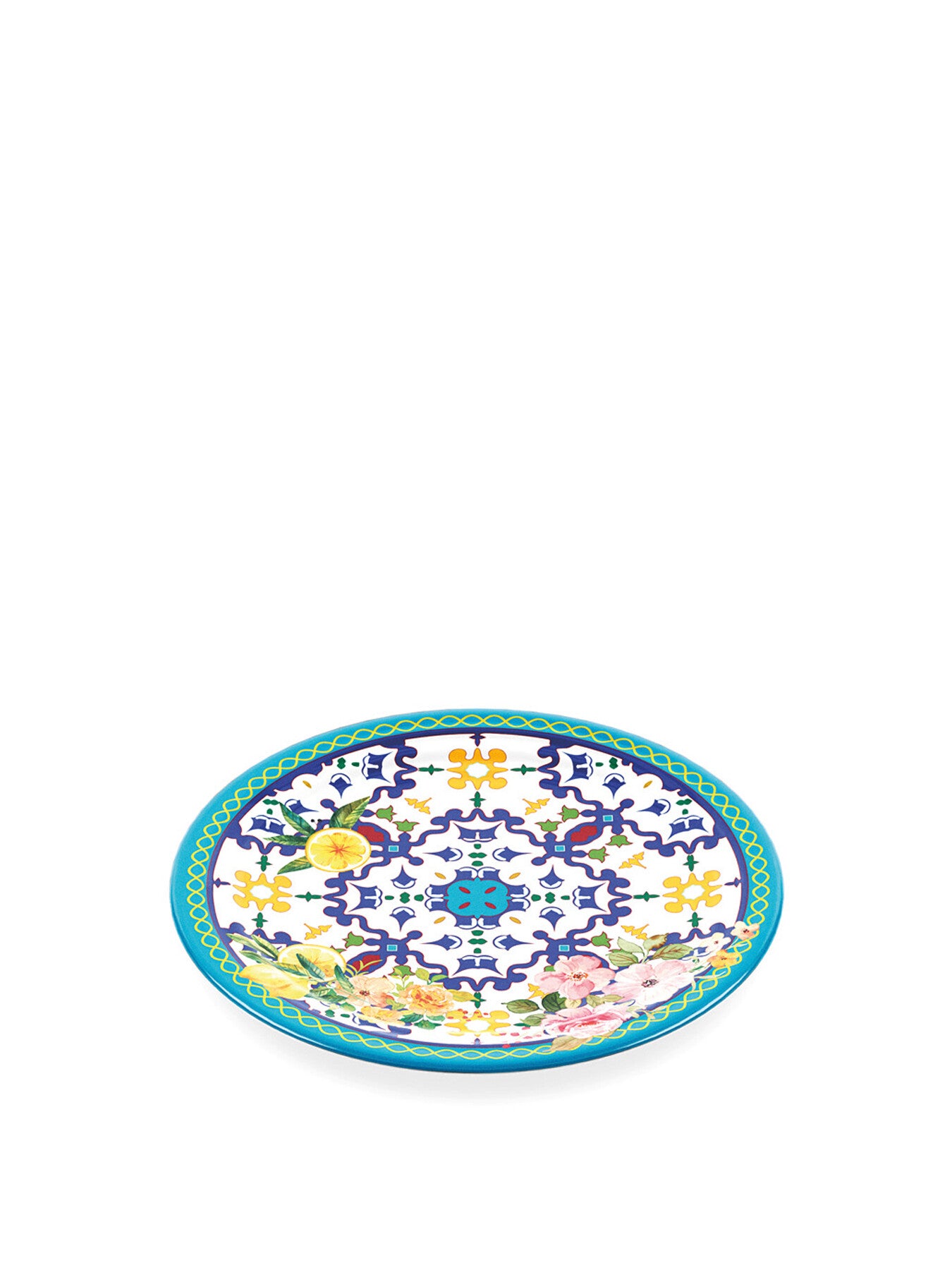 Flower and Lemon Dessert Dish