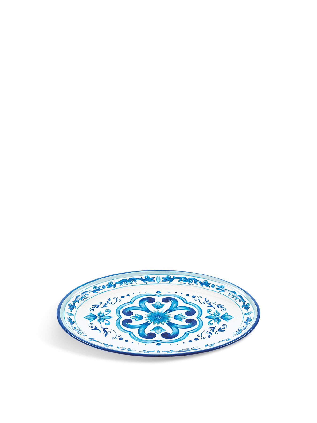 Blues Oval Serving Dish