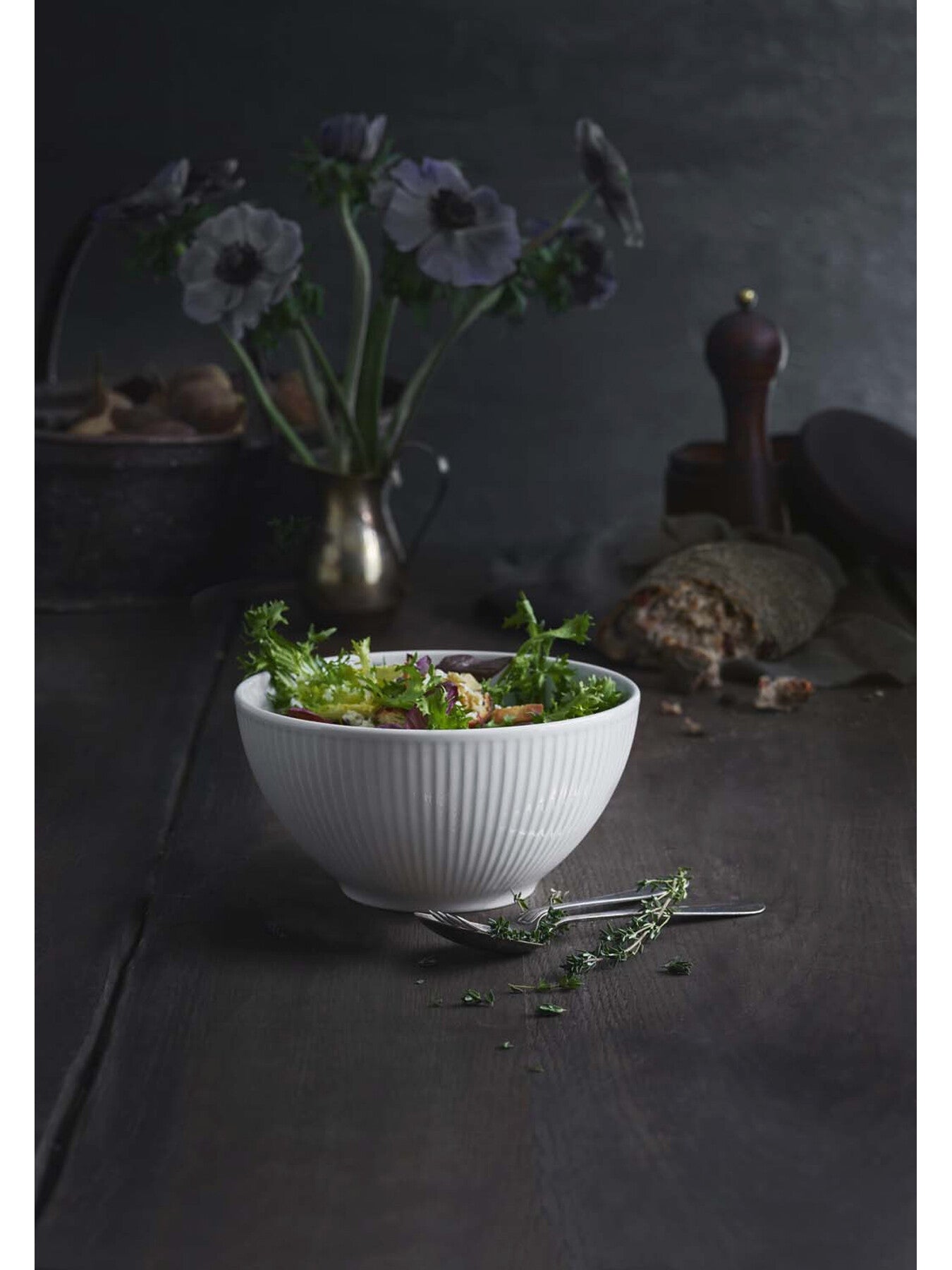 Plissé Serving Bowl