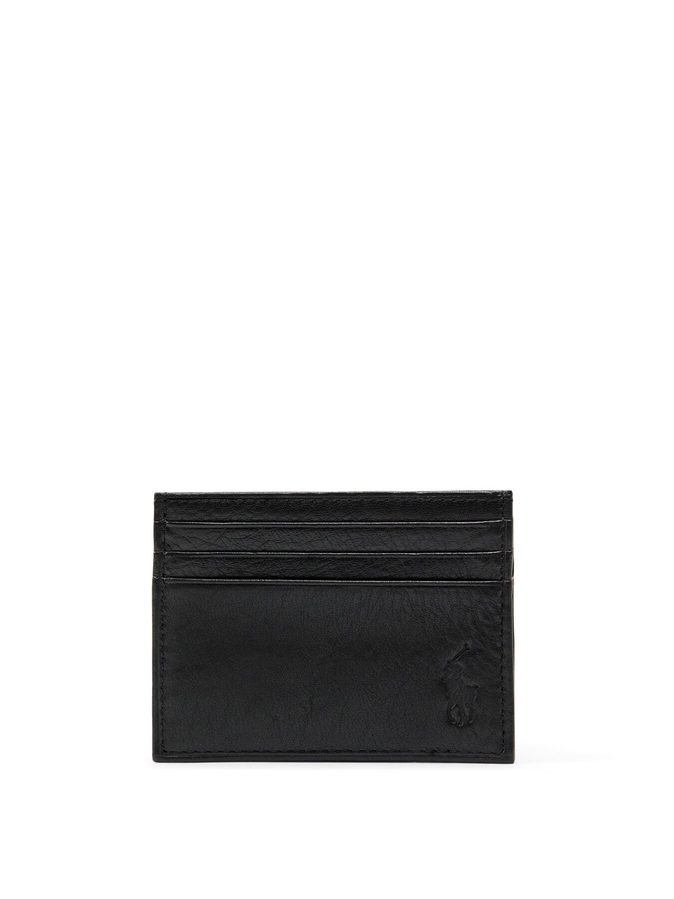 Pebbled Leather Card Case