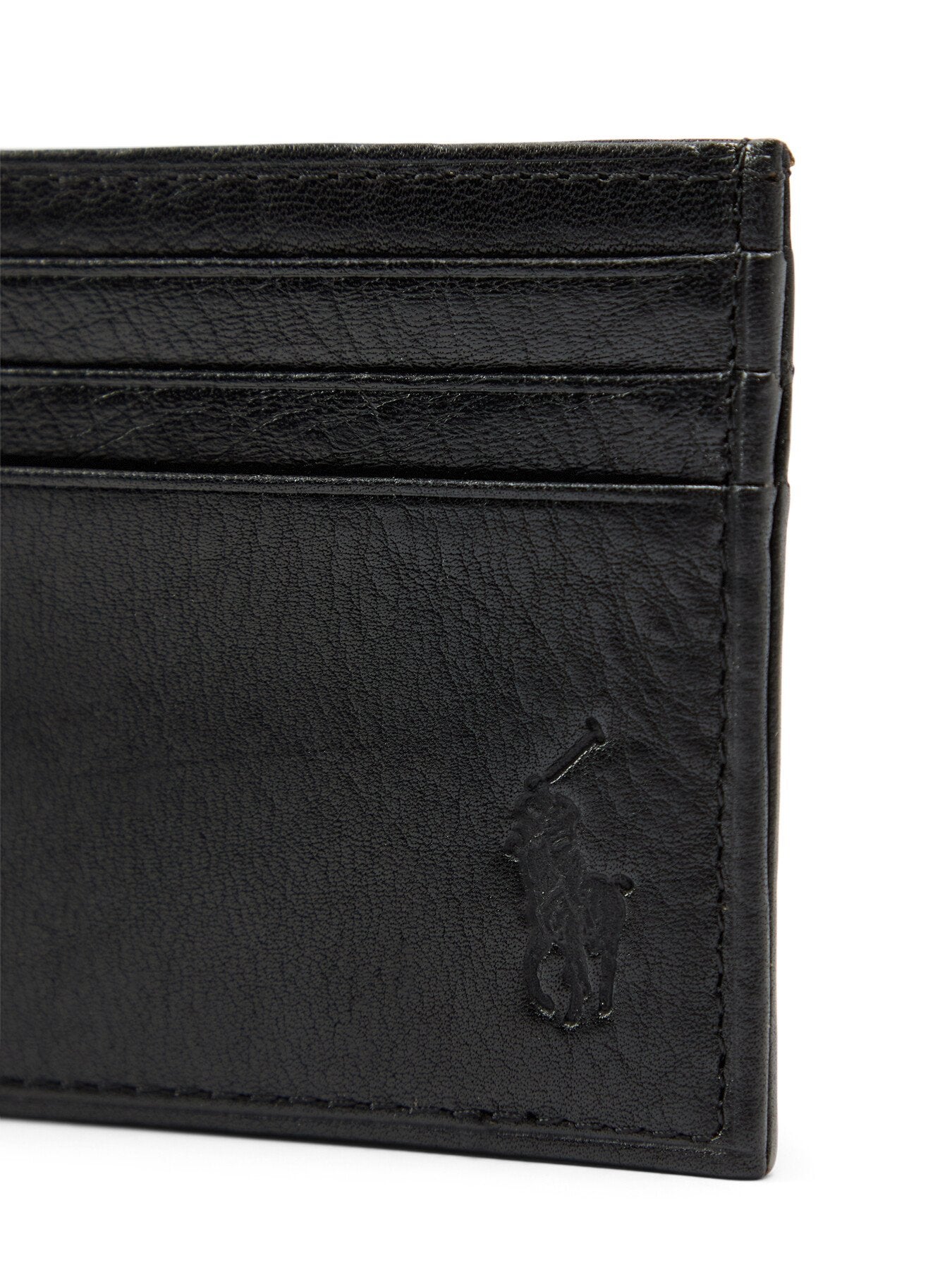 Pebbled Leather Card Case