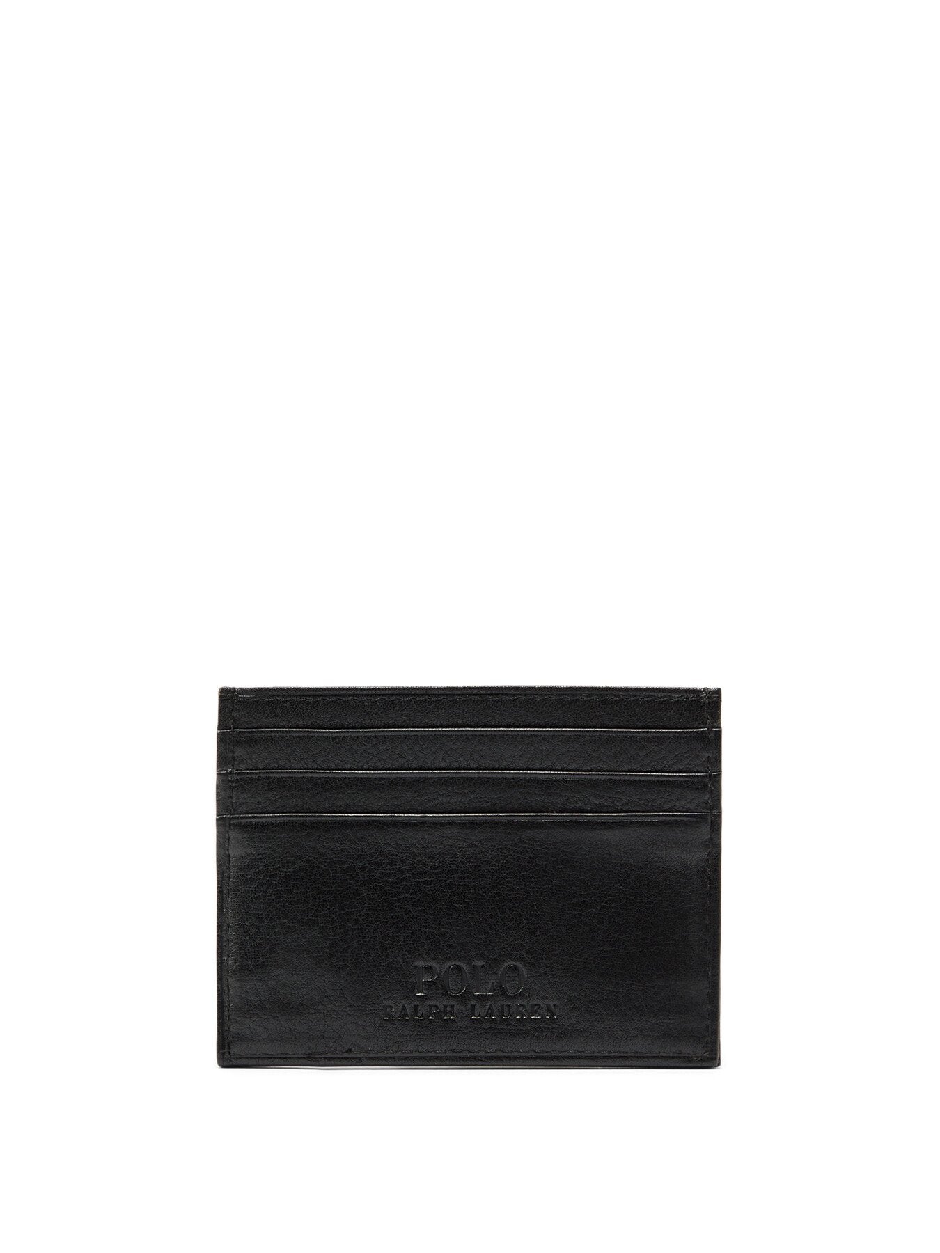 Pebbled Leather Card Case