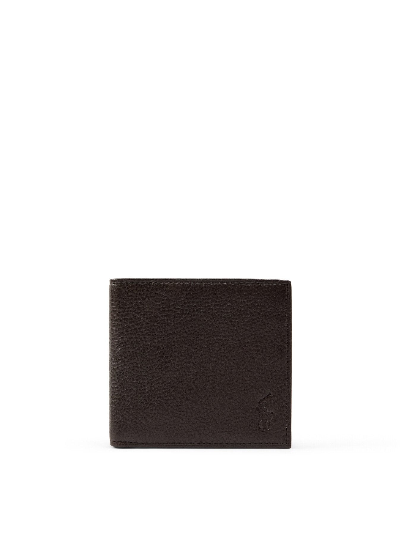 Pebbled Leather Billfold Wallet