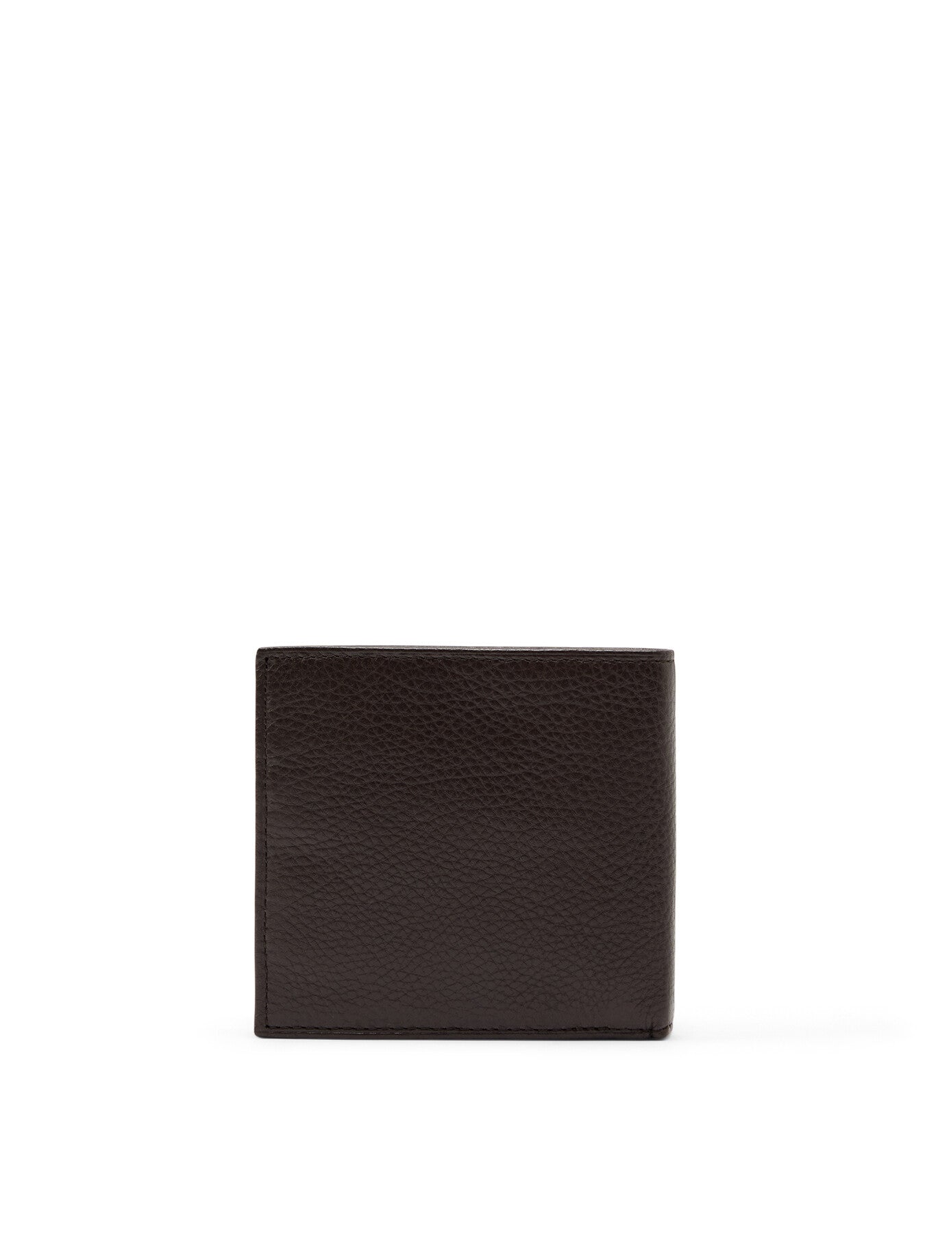 Pebbled Leather Billfold Wallet