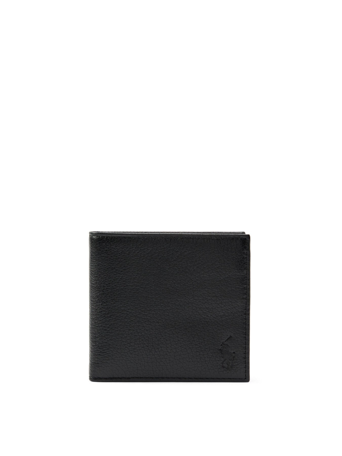 Pebbled Leather Billfold Wallet