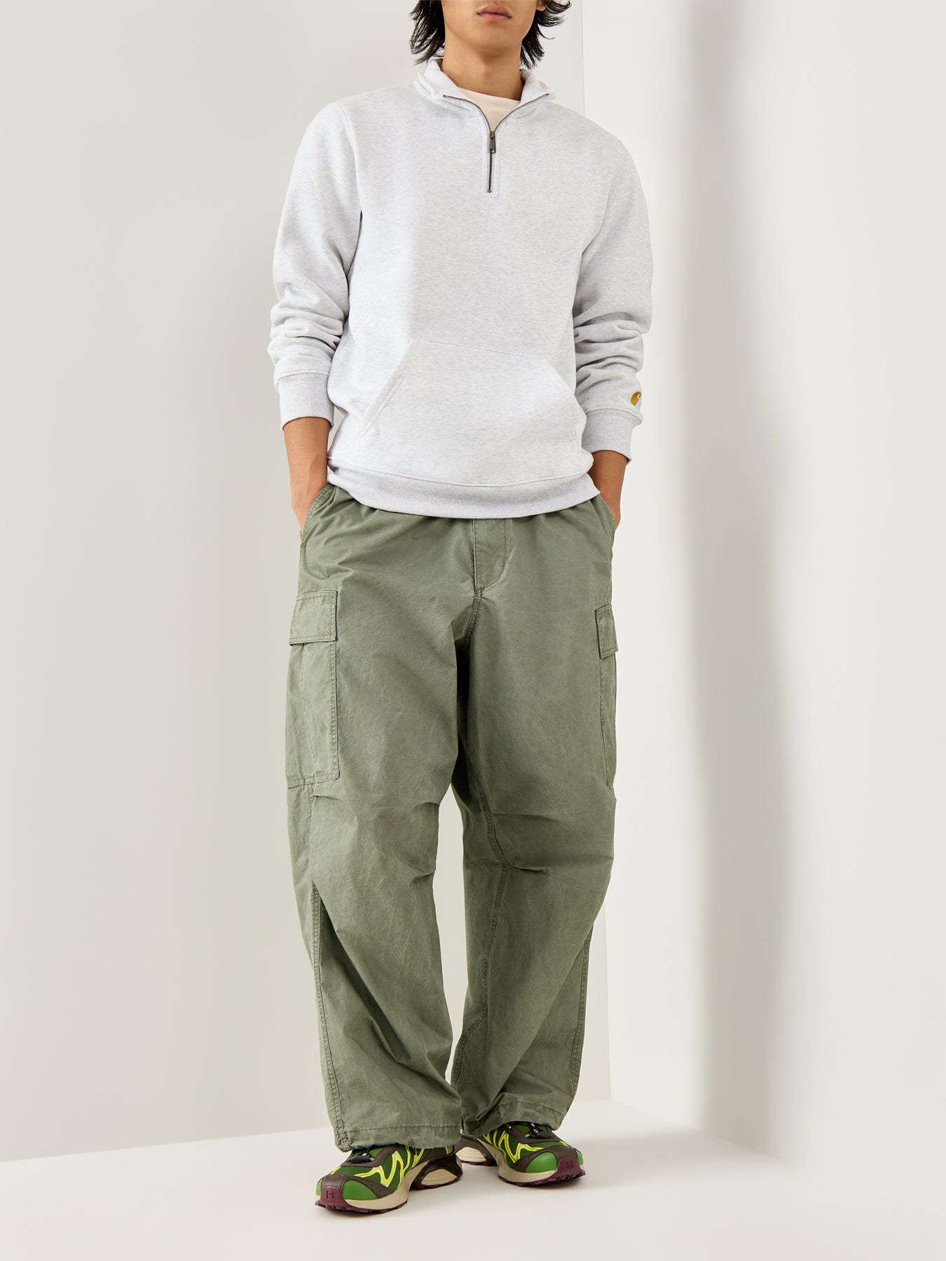 Chase Zip Sweatshirt Black