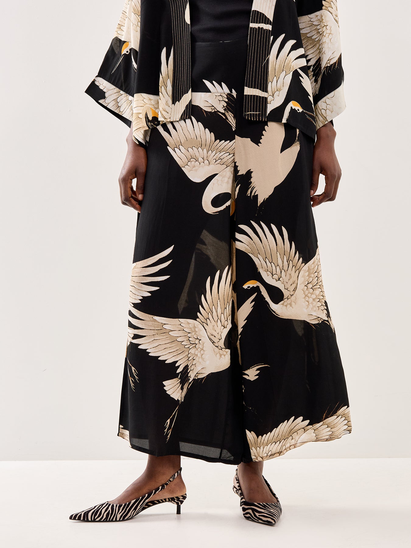 Palazzo Pants Black Stork Stork Black