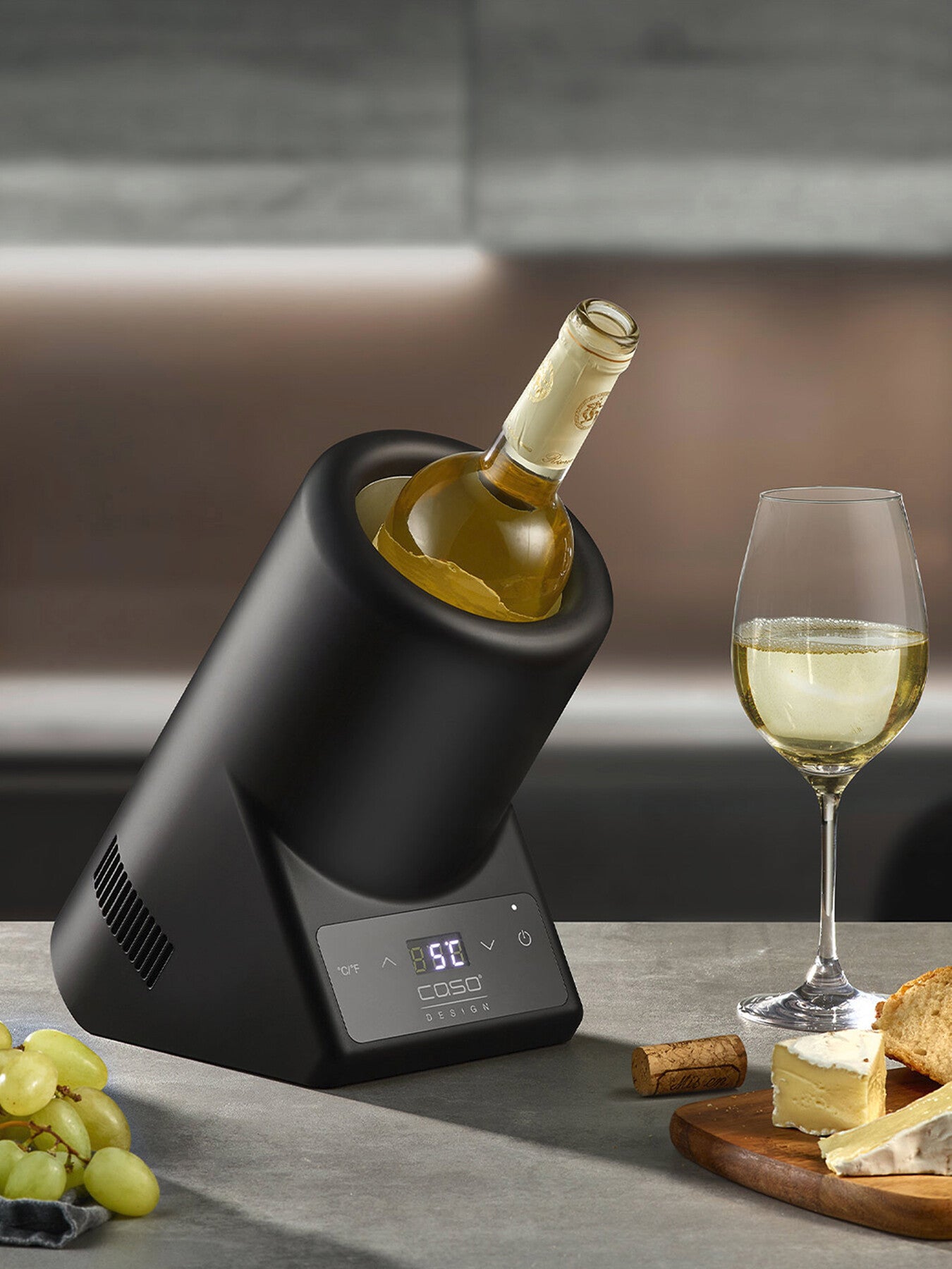 VinoCase Tabletop Wine Cooler Black