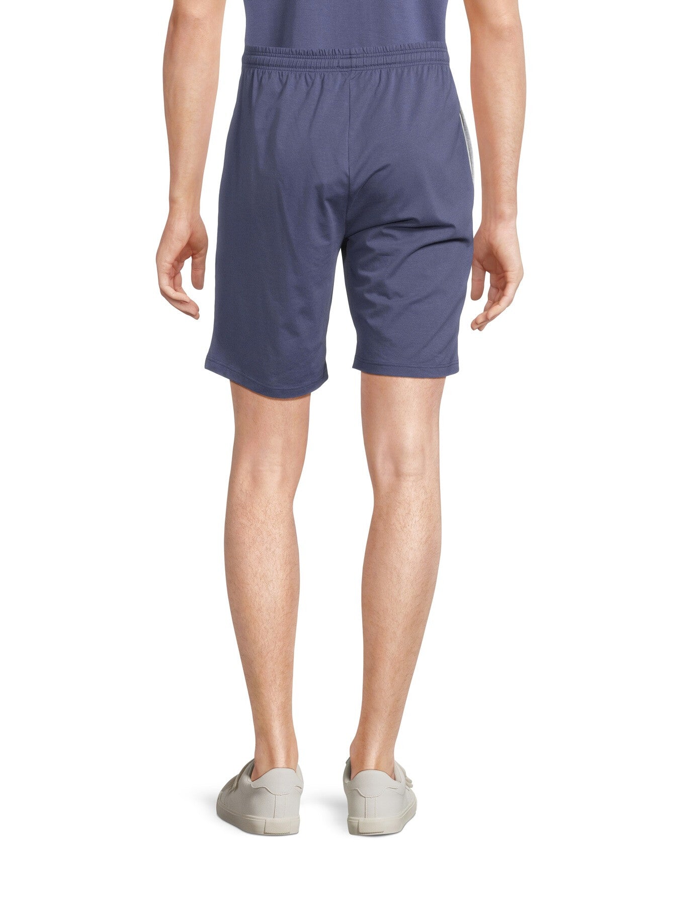 Stretch Cotton Regular Rise Shorts With Embroidered Logo