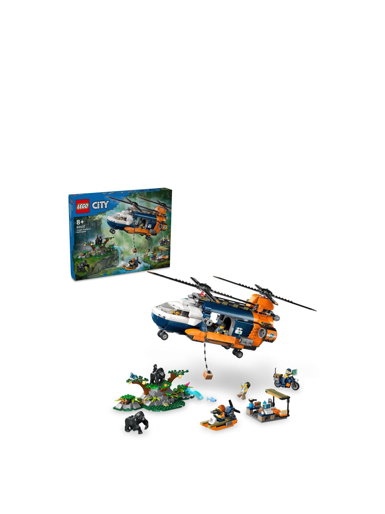 Jungle Explorer Helicopter at Base Camp 60437