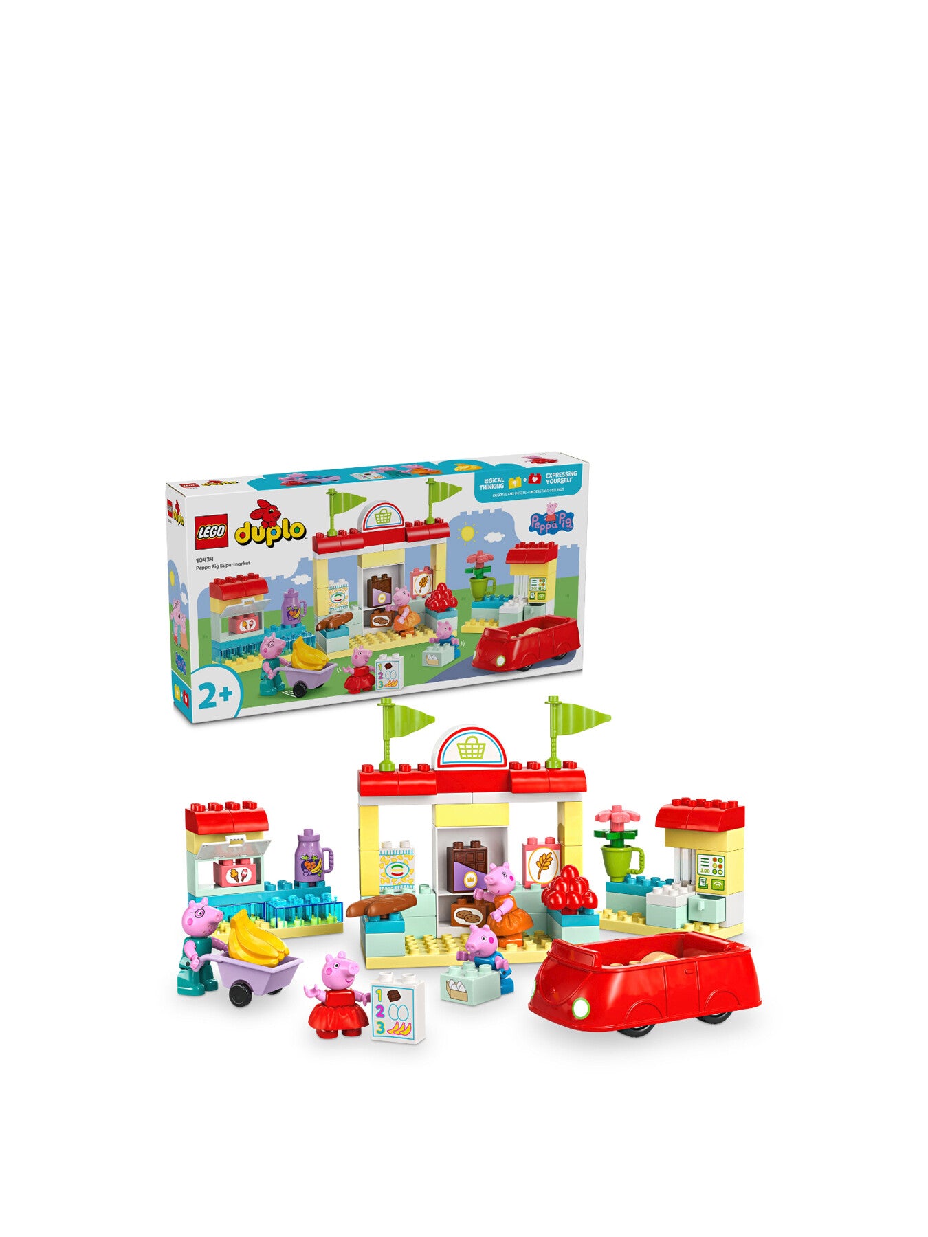 Peppa Pig Supermarket with Car Toy