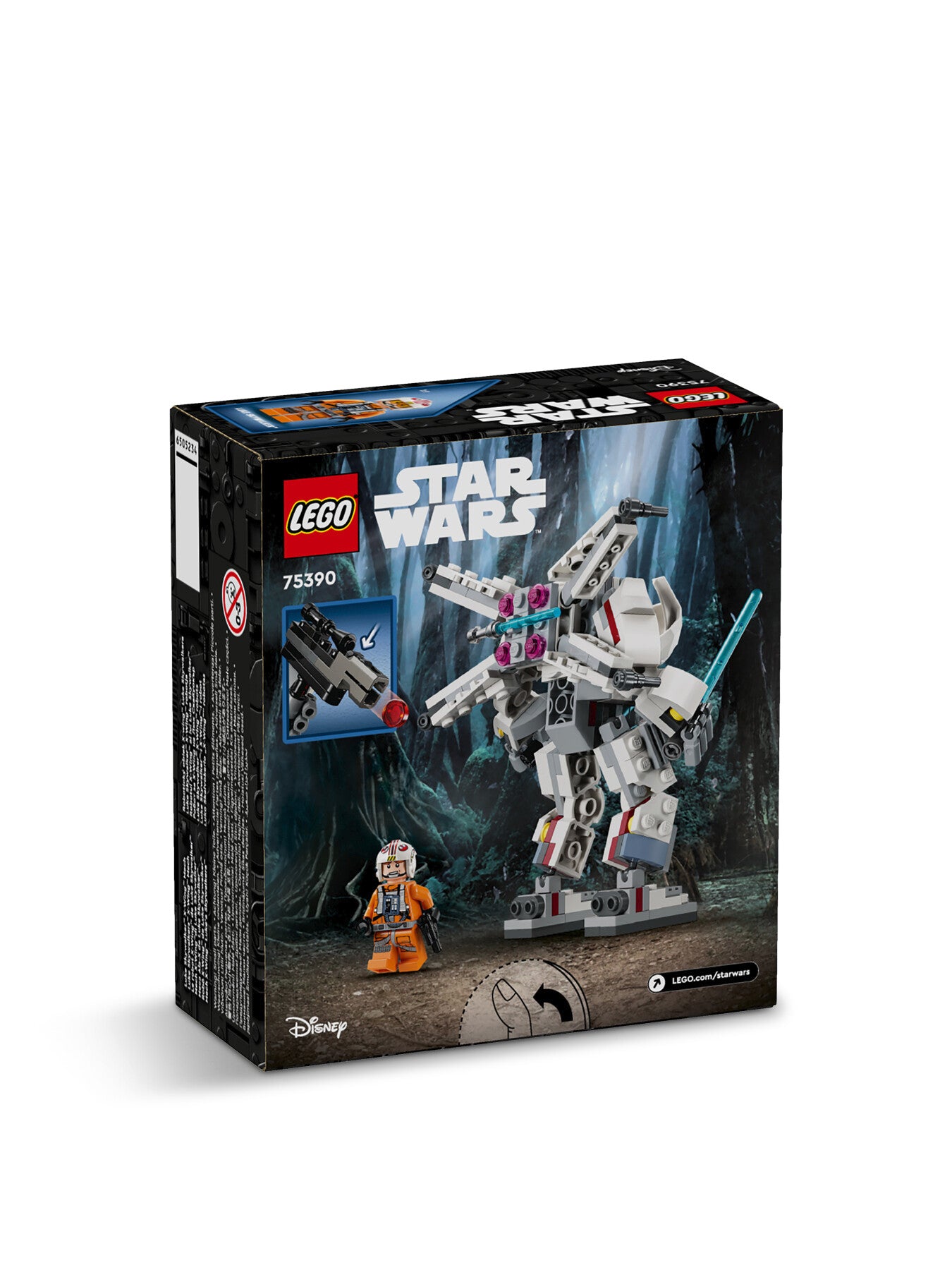 Luke Skywalker X-Wing Mech 75390