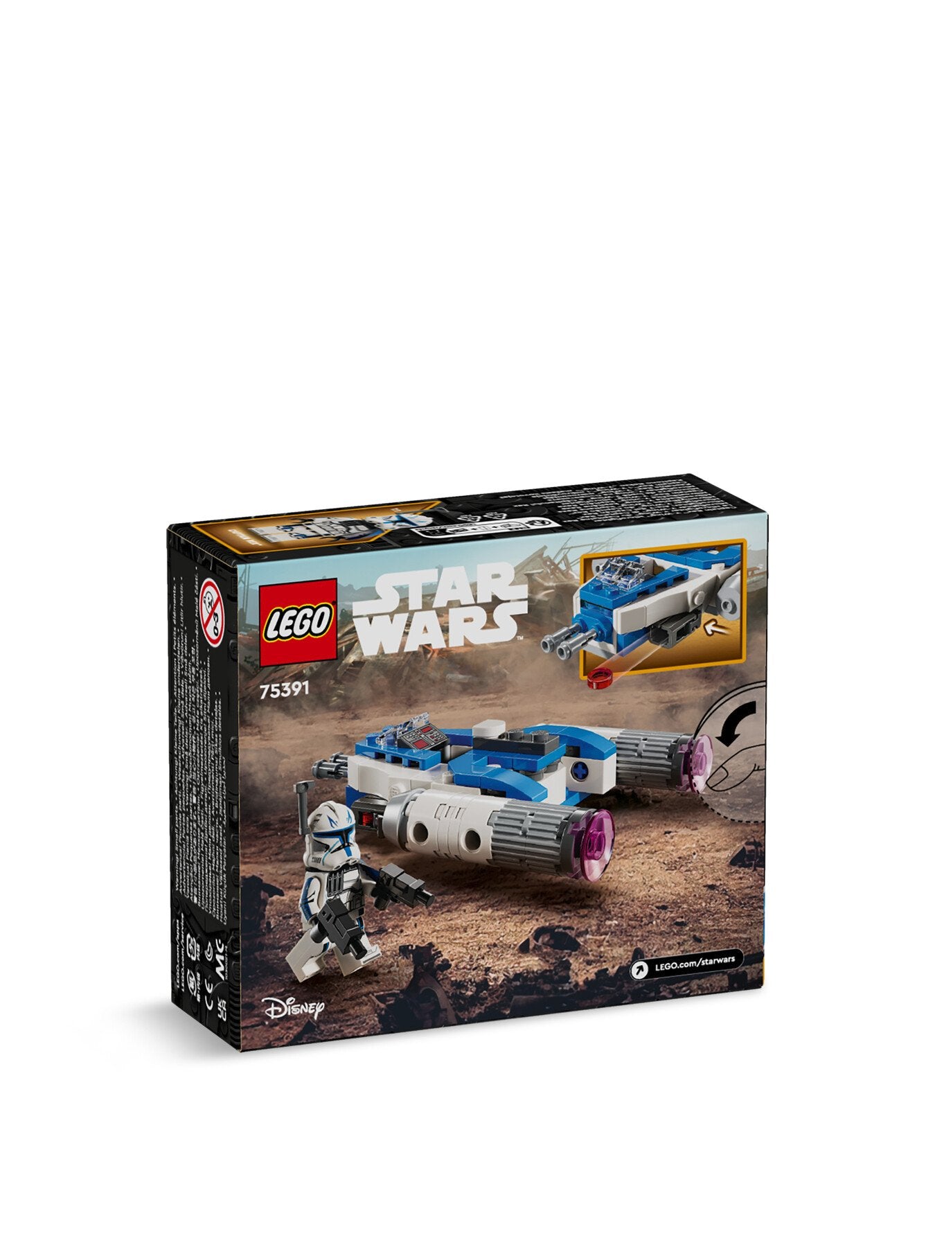 Captain Rex Y-Wing Microfighter 75391