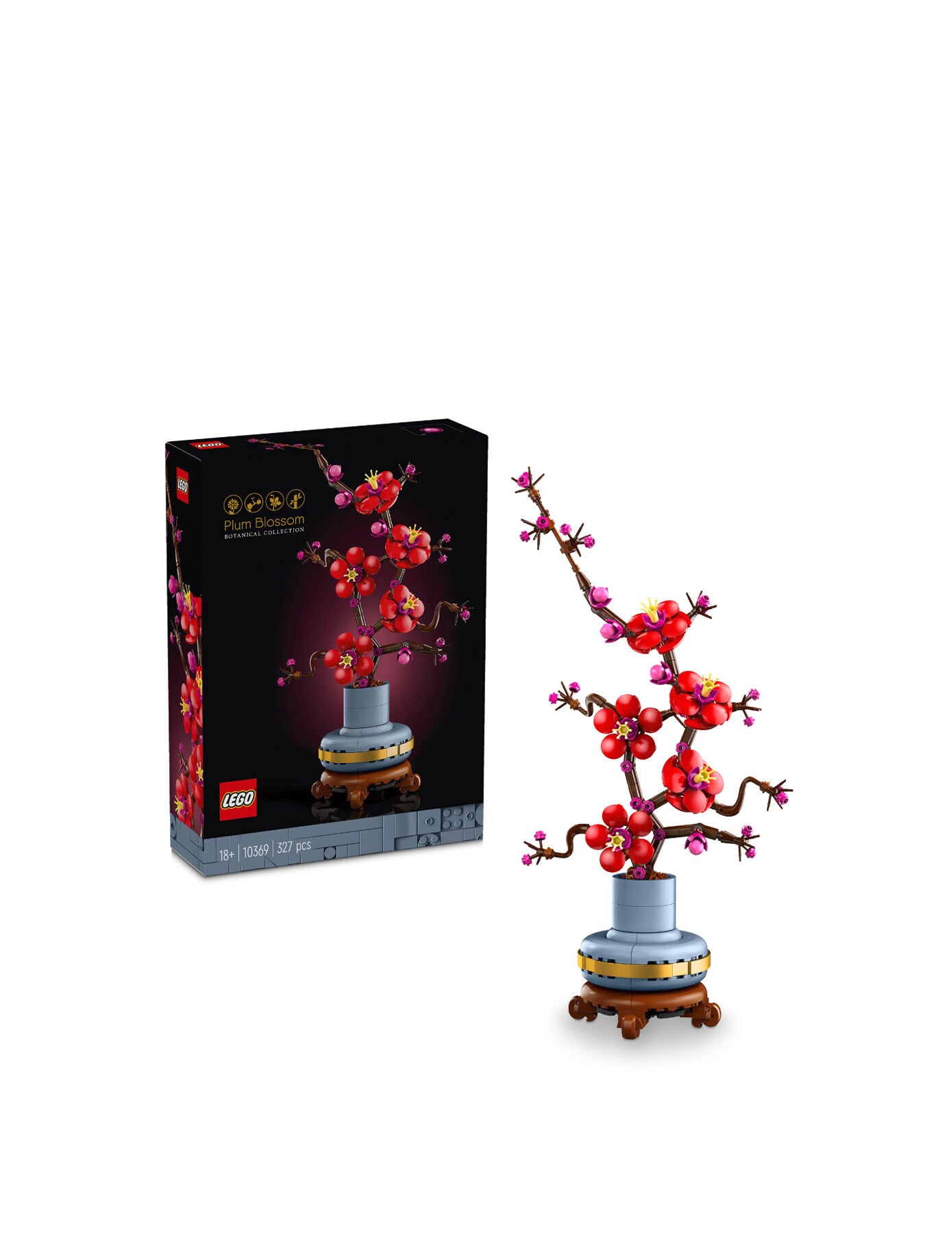 Icons Plum Blossom Flower Home Decor Set 10369