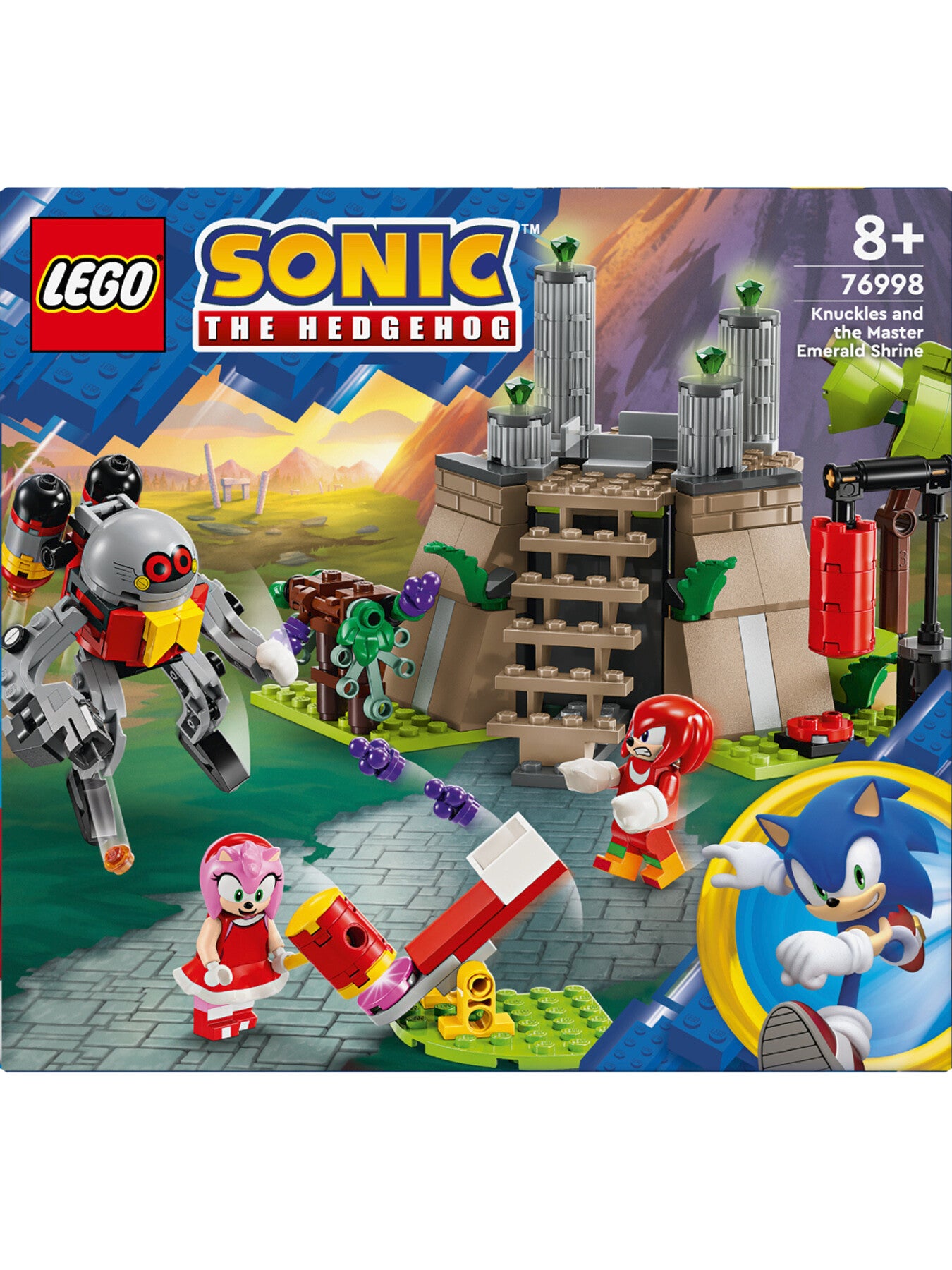 Knuckles and the Master Emerald Shrine 76998