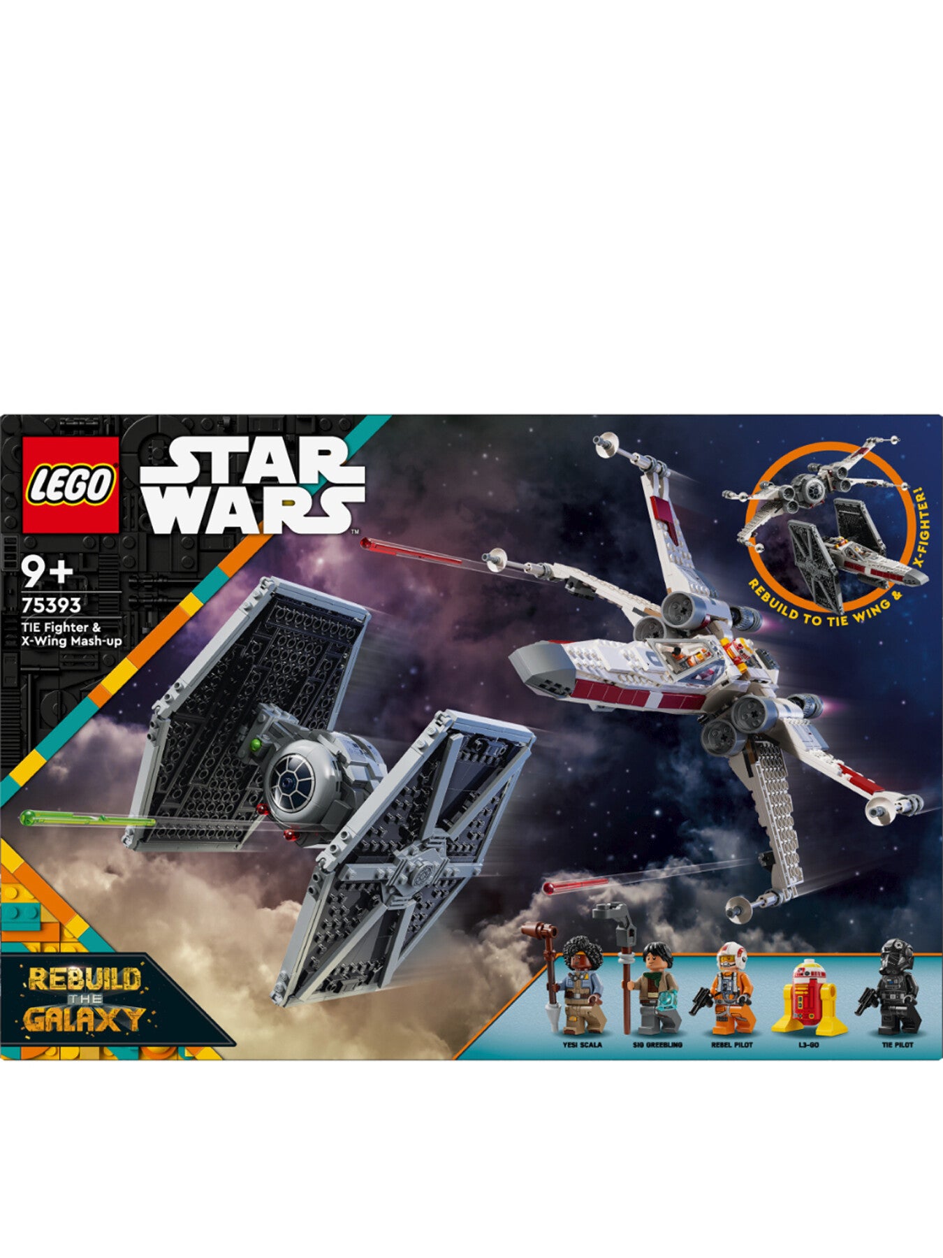 Star Wars TIE Fighter X-Wing Mash-up 75393