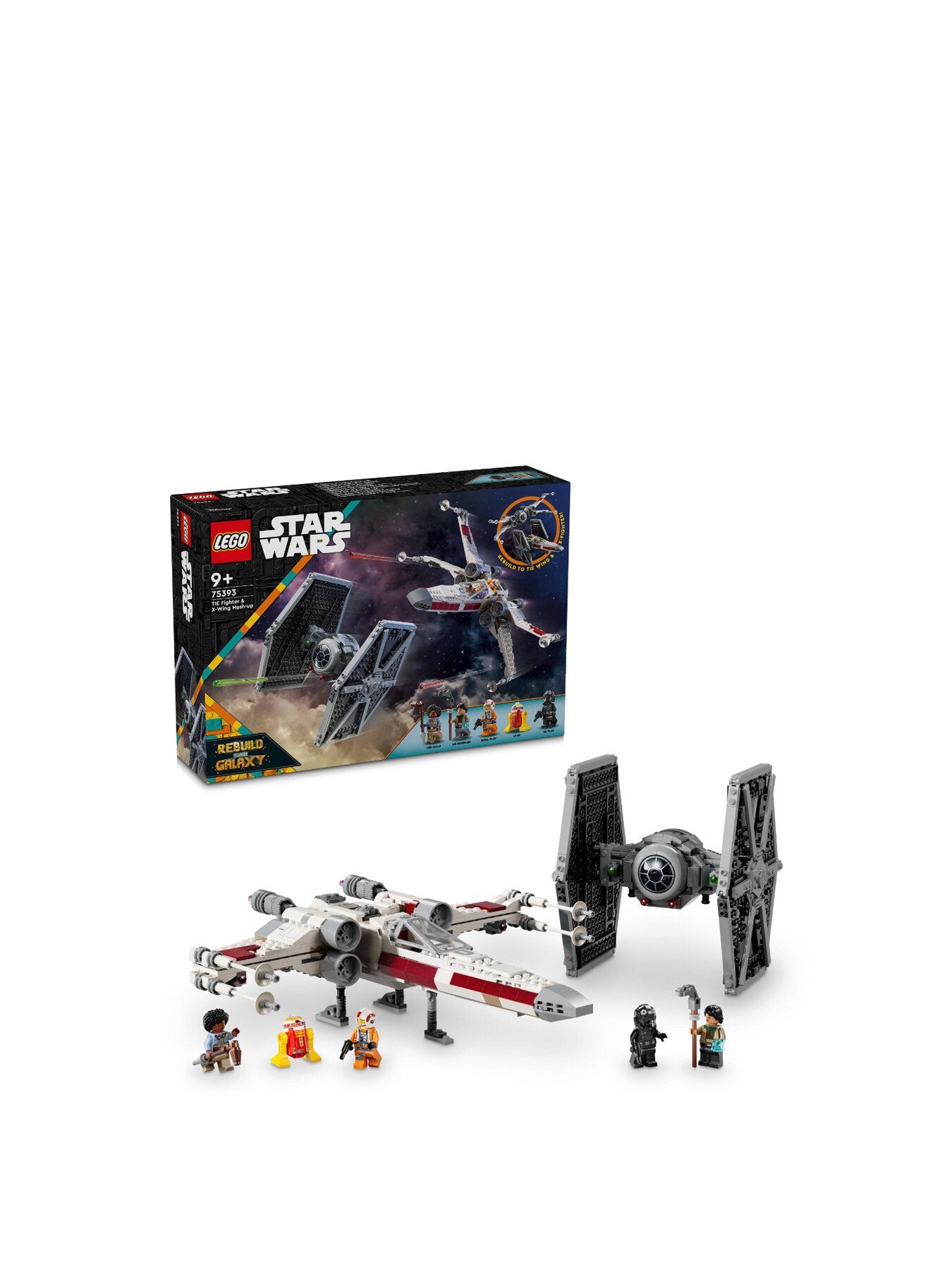 Star Wars TIE Fighter X-Wing Mash-up 75393