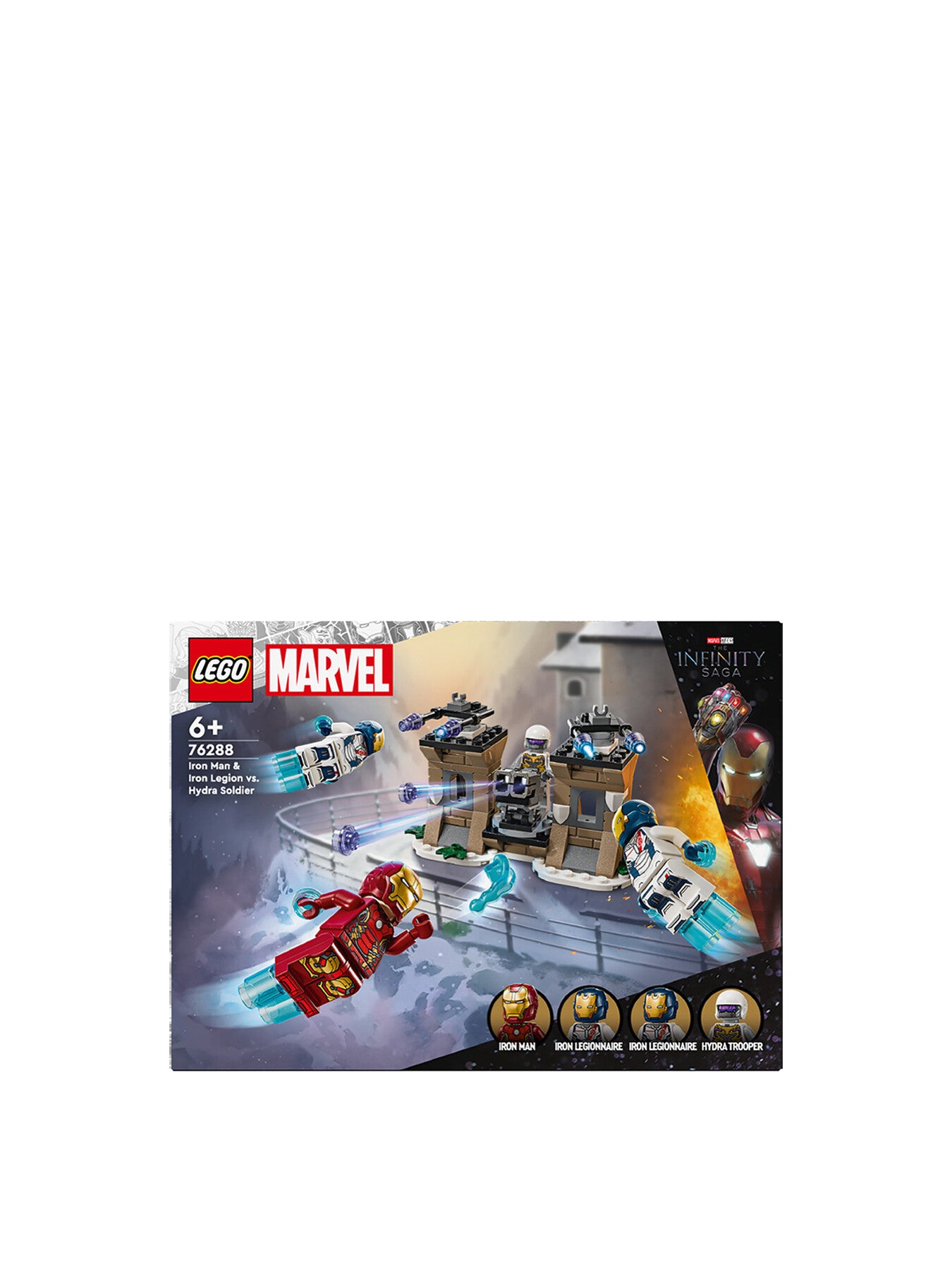 Iron Man and Iron Legion vs Hydra Soldier 76288