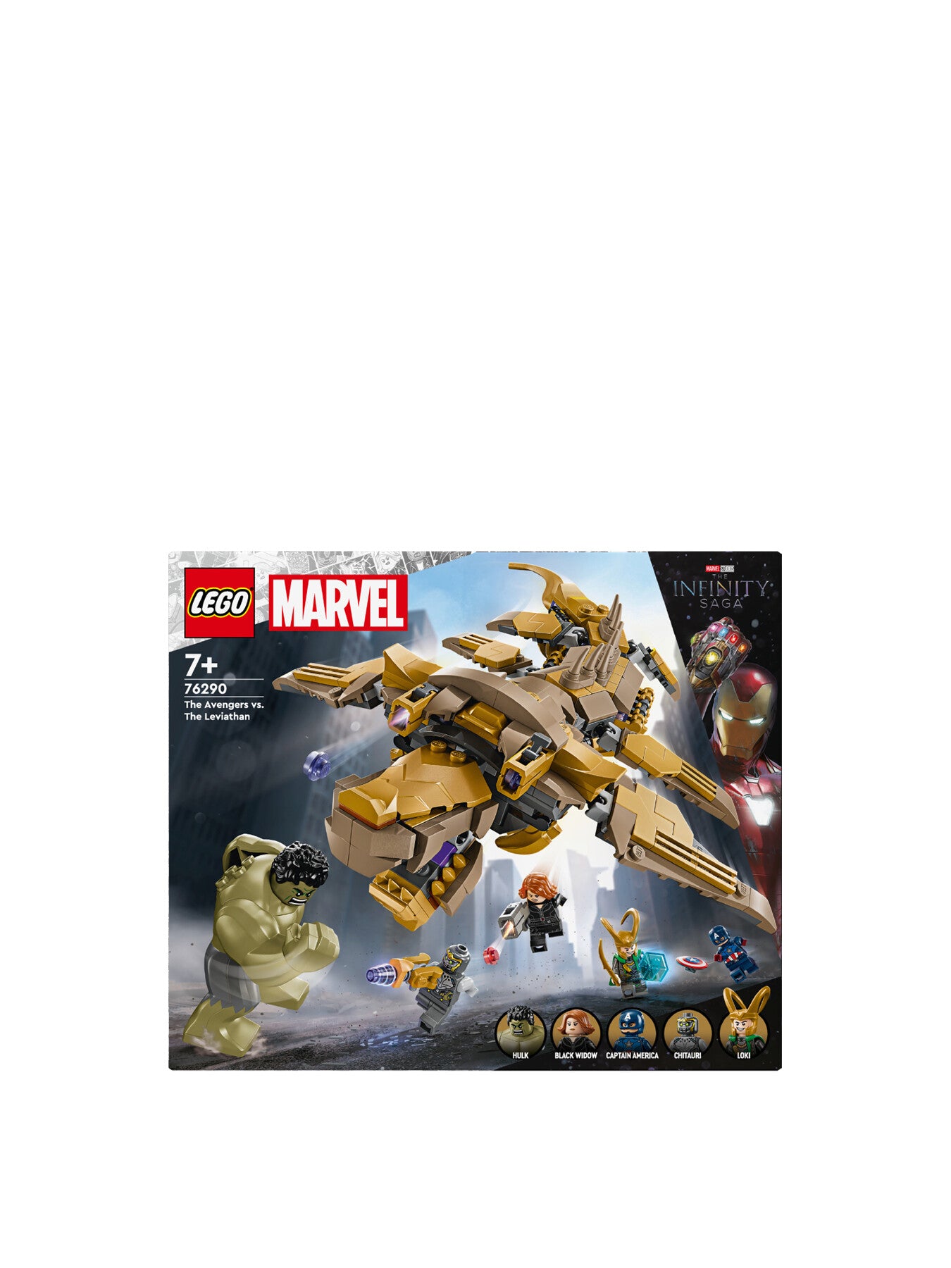 Marvel The Avengers vs. The Leviathan Set 76290
