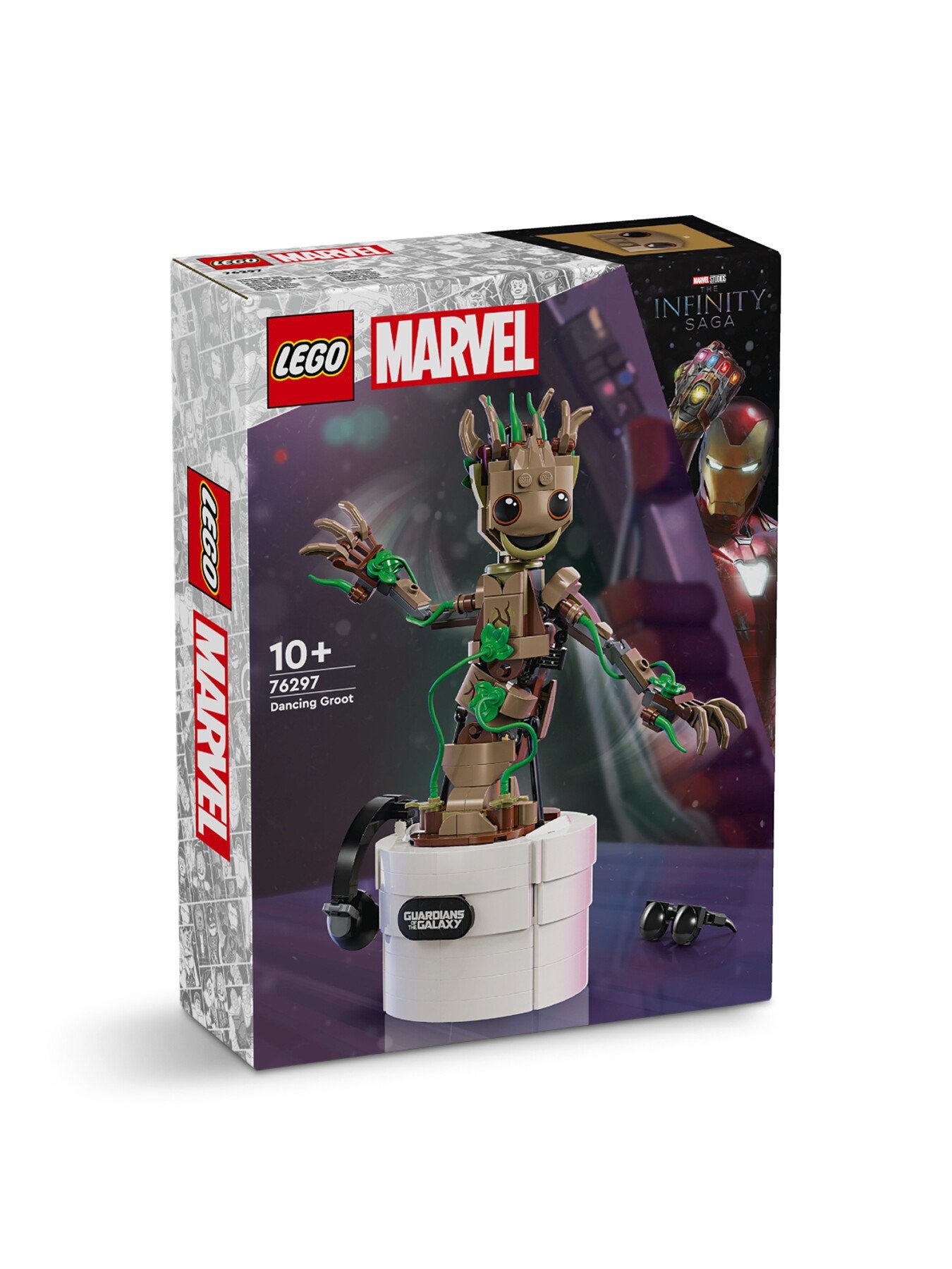 Marvel Dancing Groot Guardians of the Galaxy Set 76297