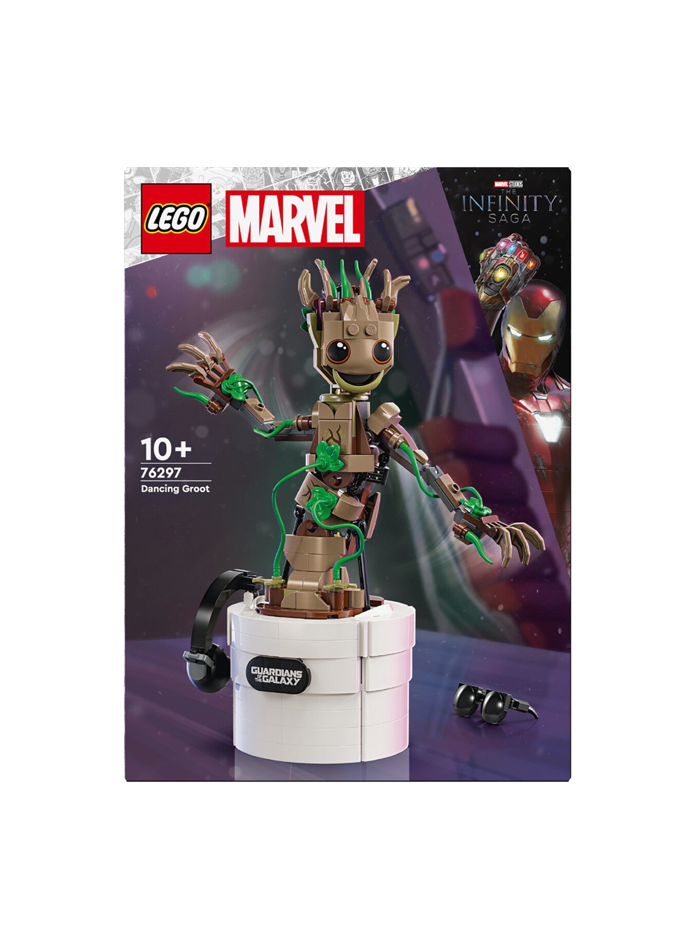 Marvel Dancing Groot Guardians of the Galaxy Set 76297
