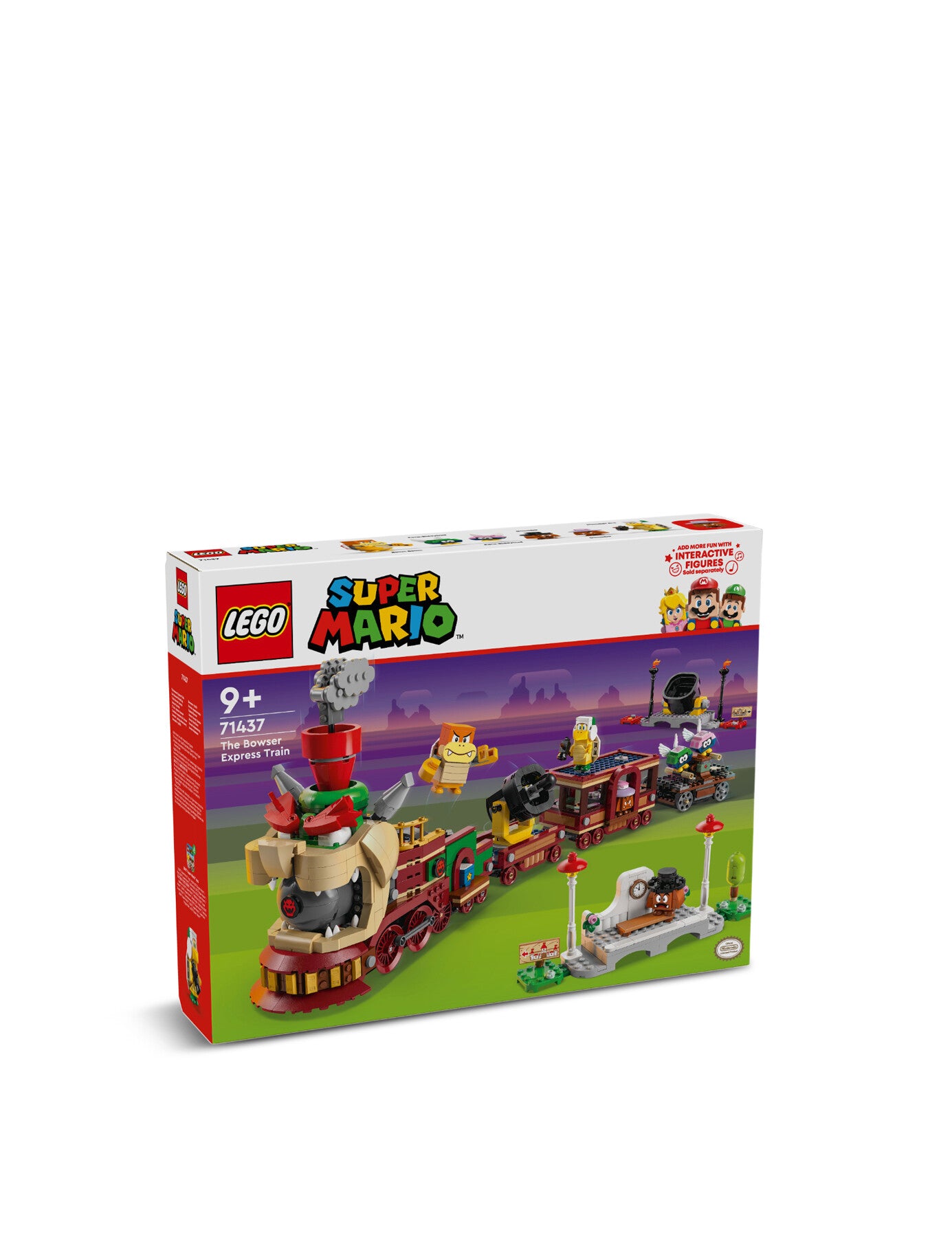 Super Mario The Bowser Express Train Set 71437