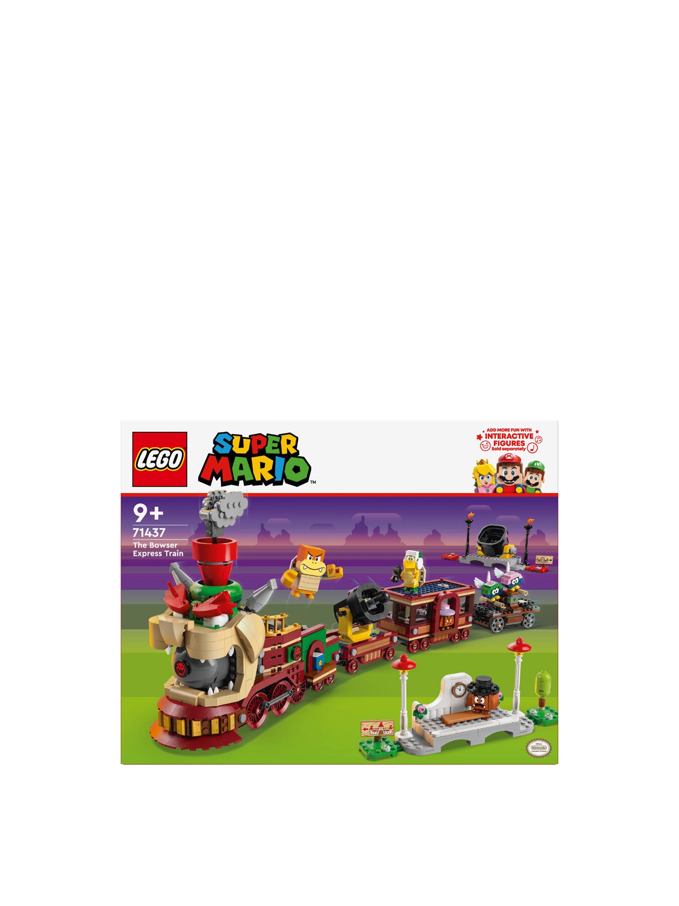 Super Mario The Bowser Express Train Set 71437
