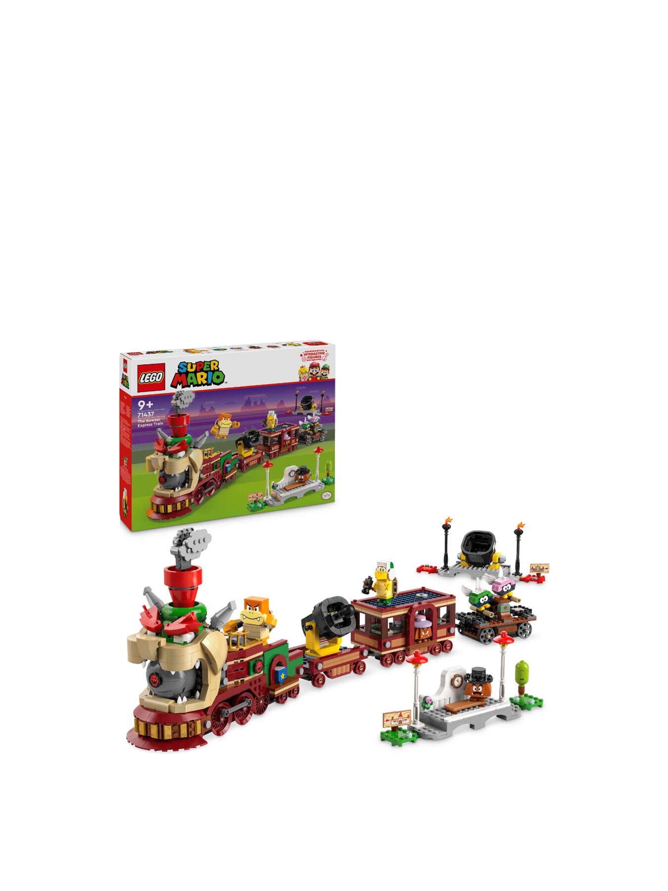 Super Mario The Bowser Express Train Set 71437