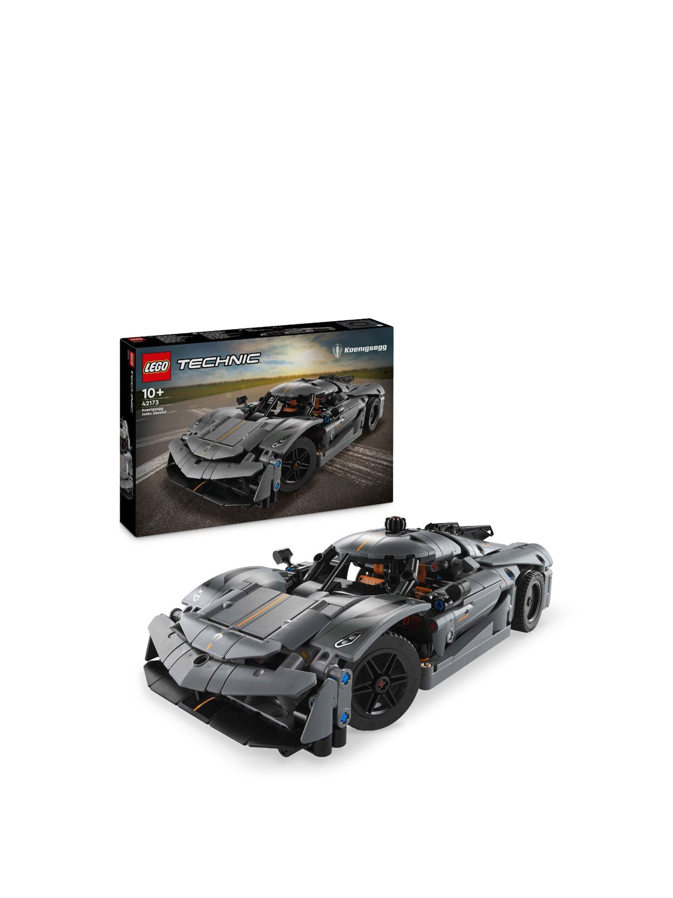 Technic Koenigsegg Jesko Absolut Grey Hypercar 42173