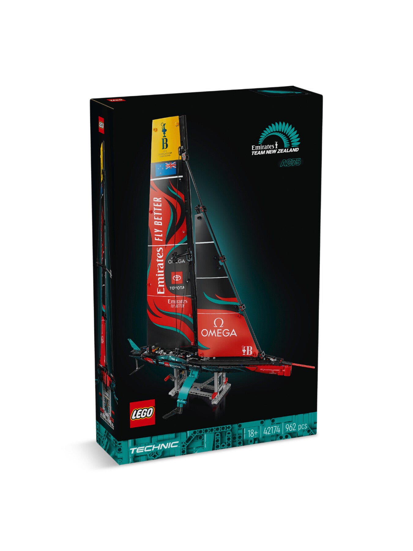 Technic Emirates Team New Zealand AC75 Yacht 42174