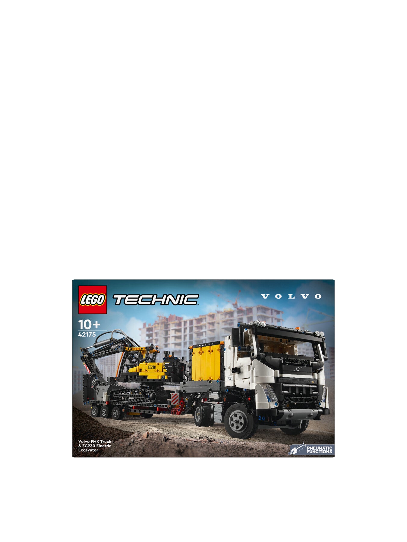 Technic Volvo FMX Truck EC230 Electric Excavator 4175