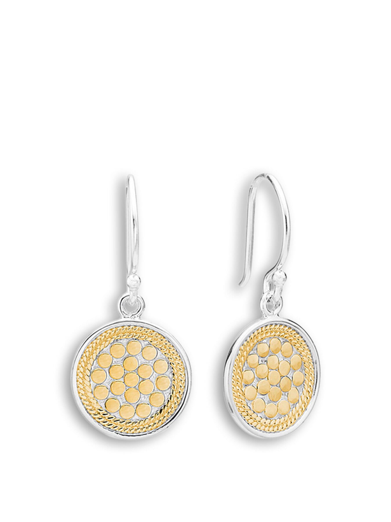 Classic Circle Drop Earrings