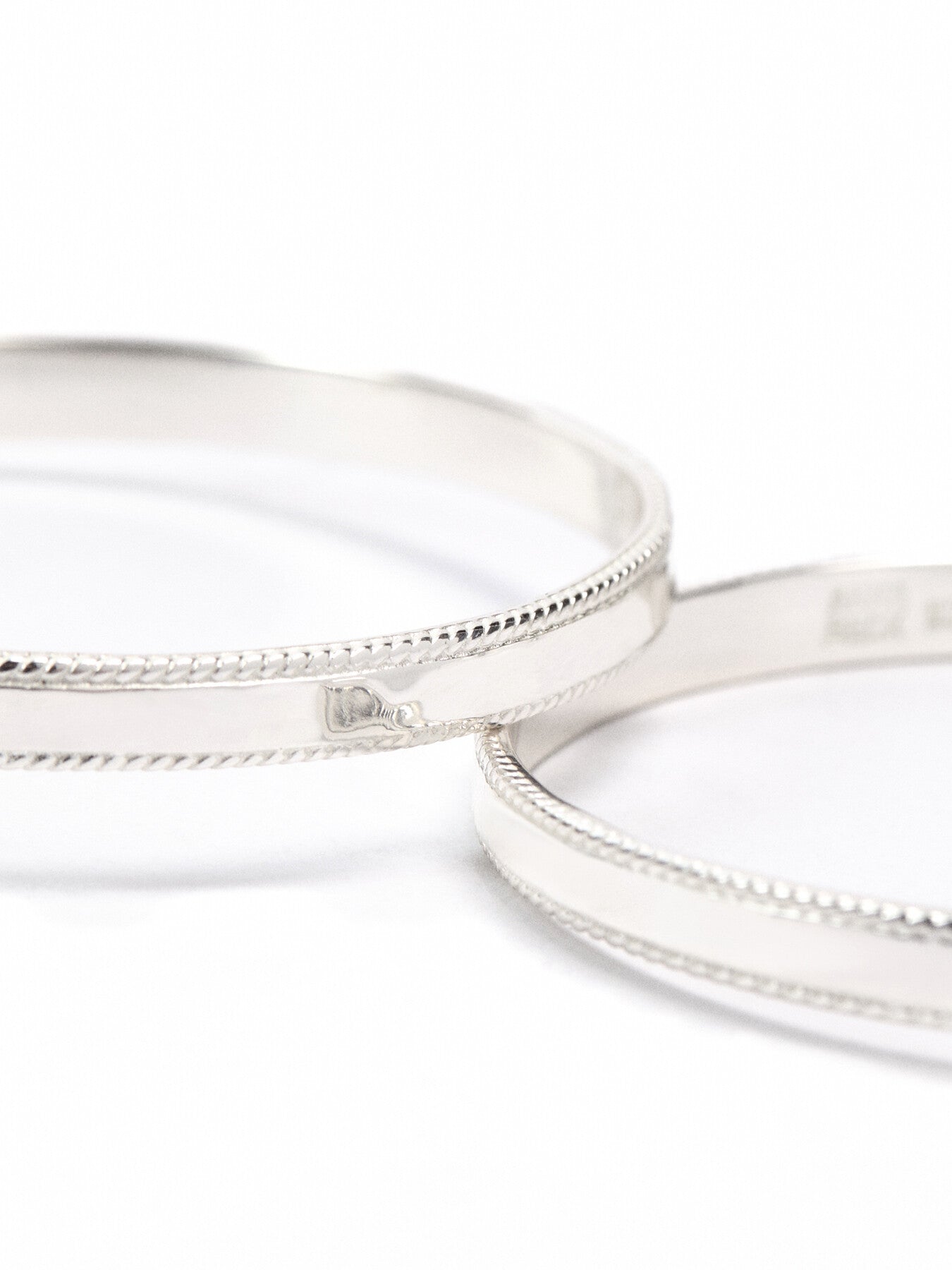 Large Hammered Hoop Earrings